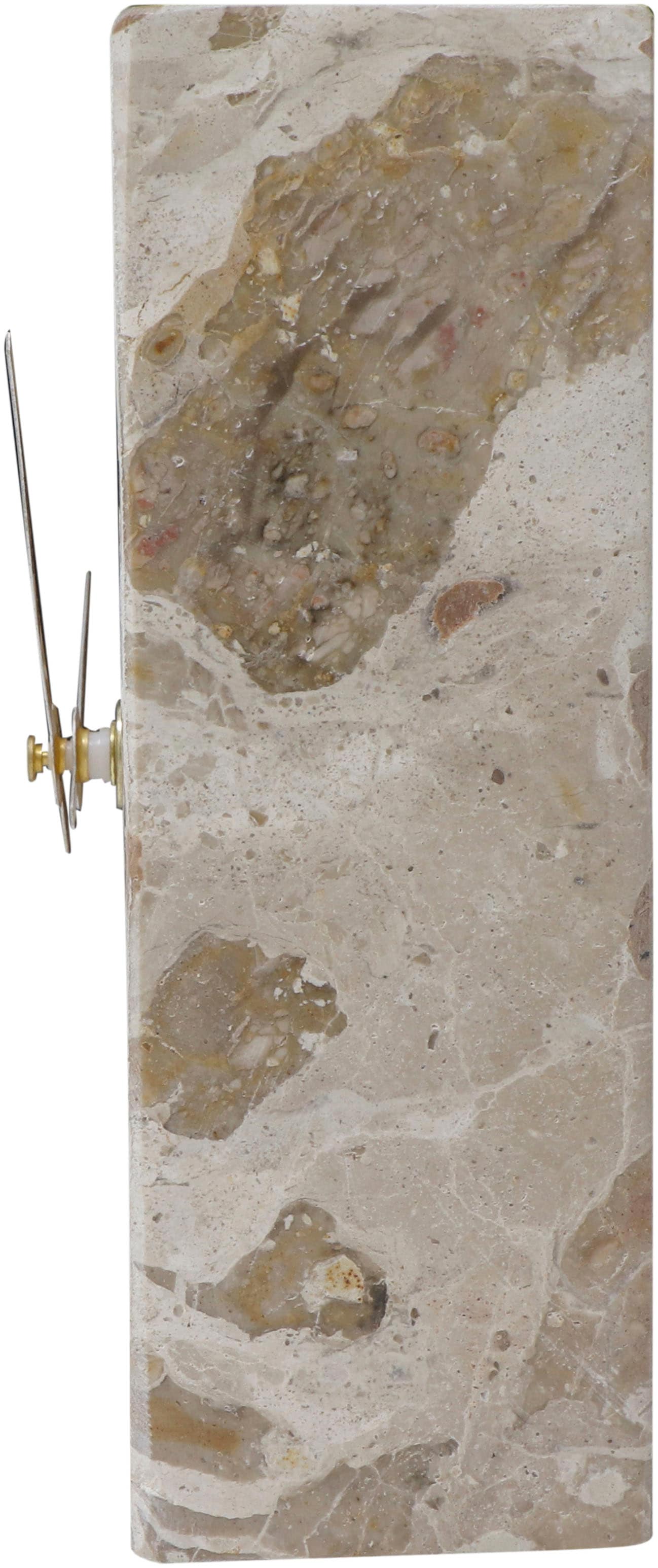 MIRRORS AND MORE Tischuhr »KRONO« Tischuhr in Marmor Optik