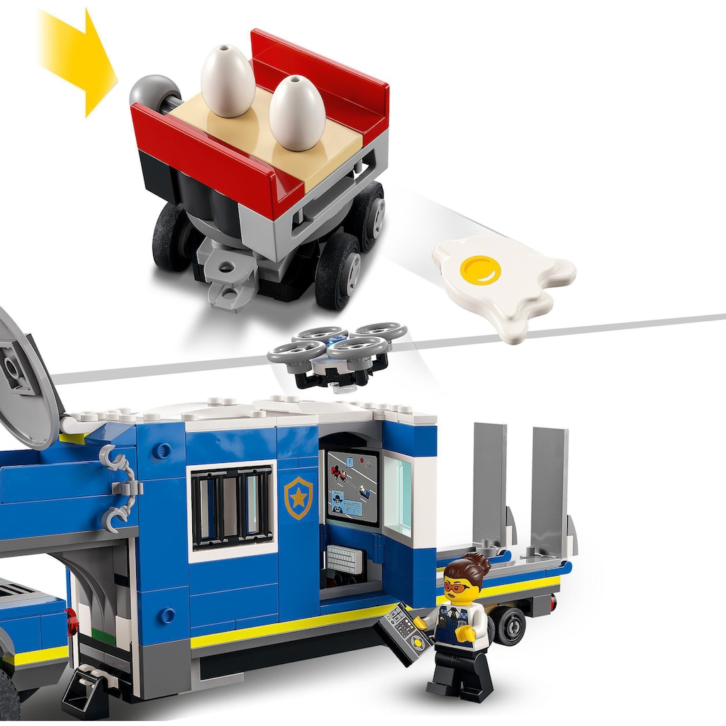 LEGO® Konstruktionsspielsteine »Mobile Polizei-Einsatzzentrale (60315), LEGO® City«, (436 St.)