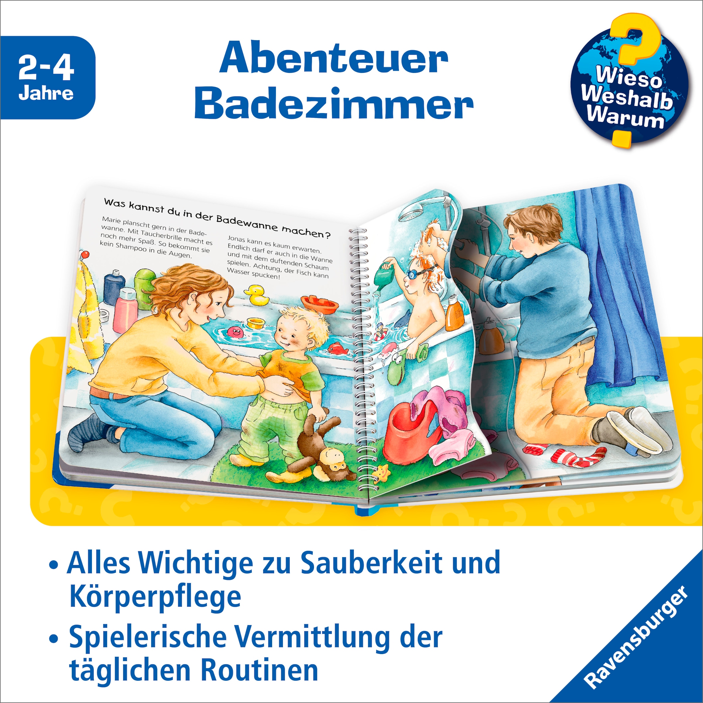 Ravensburger Buch »Zähne putzen, Pipi machen - Wieso? Weshalb? Warum? Junior«, Made in Europe
