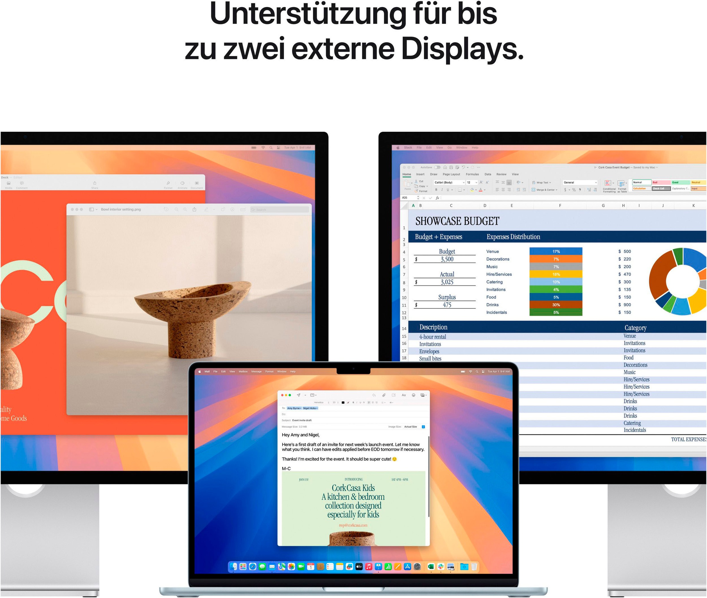 Apple Notebook »MacBook Air 15" CTO«, 38,91 cm, / 15,3 Zoll, Apple, M4, 10-Core GPU, 512 GB SSD