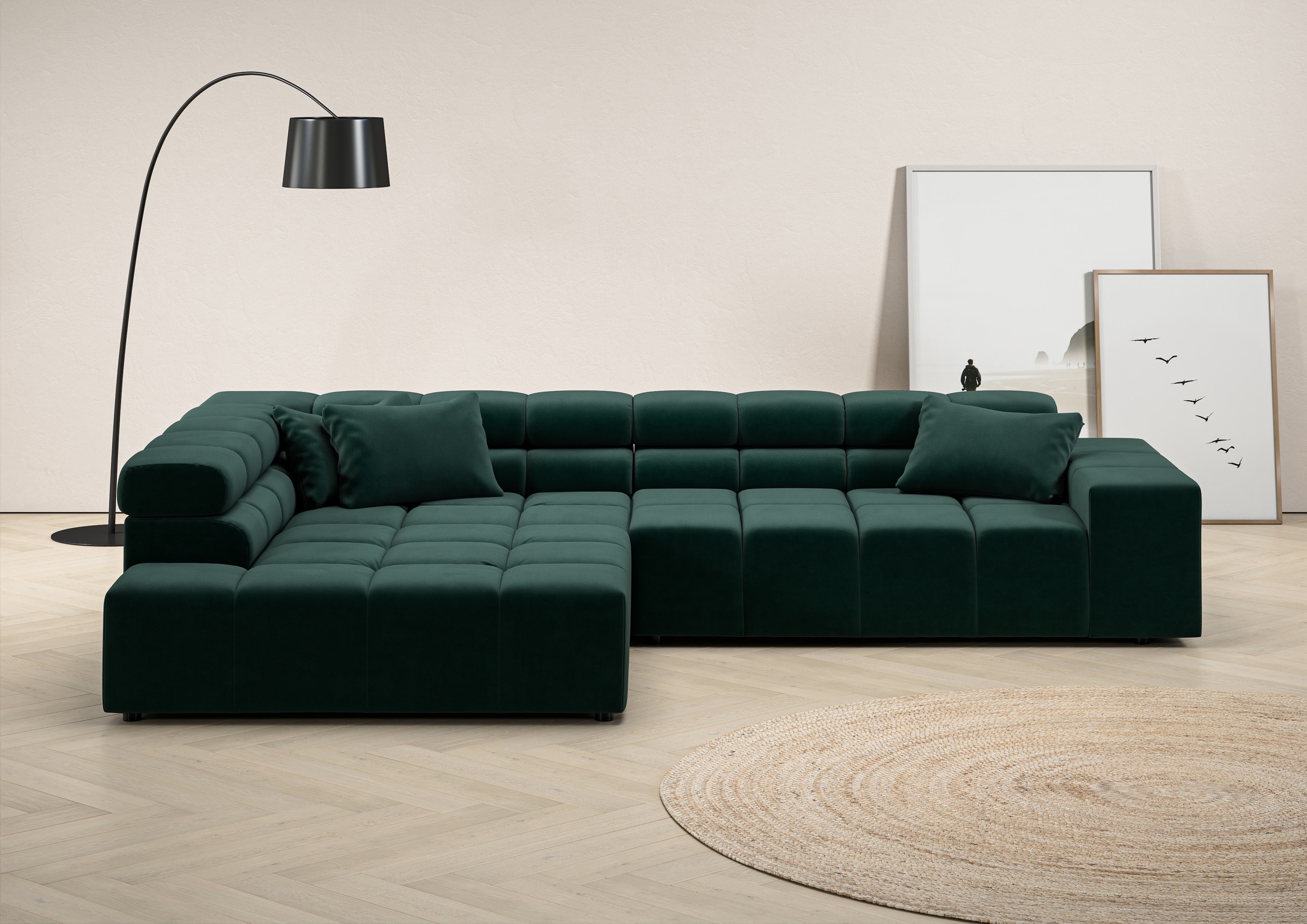 INOSIGN Ecksofa "Ancona incl. Kopfteilverstellung, OTTOs Choice, Breite 319 günstig online kaufen