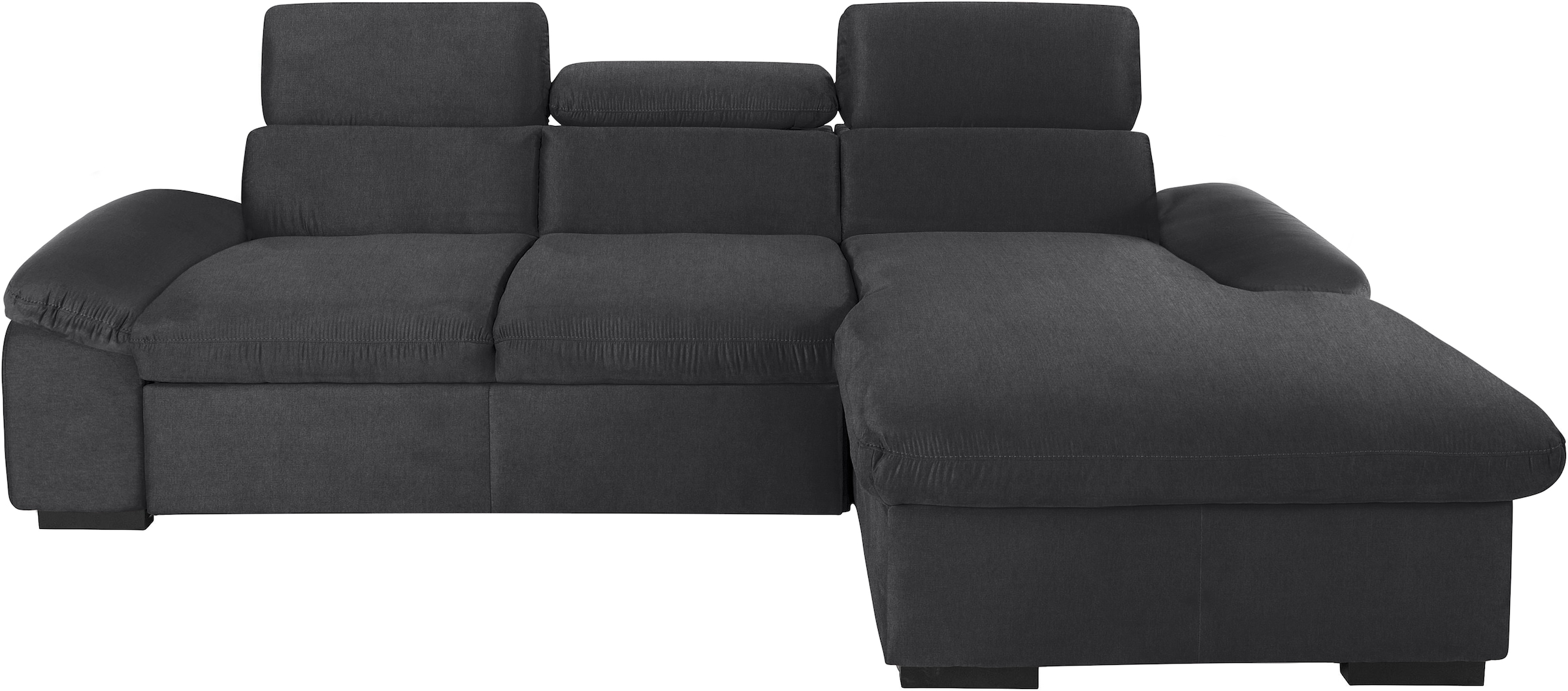 COTTA Ecksofa »Lola L-Form mit Kopfteilfunktion & Hocker« wahlweise mit Bet günstig online kaufen