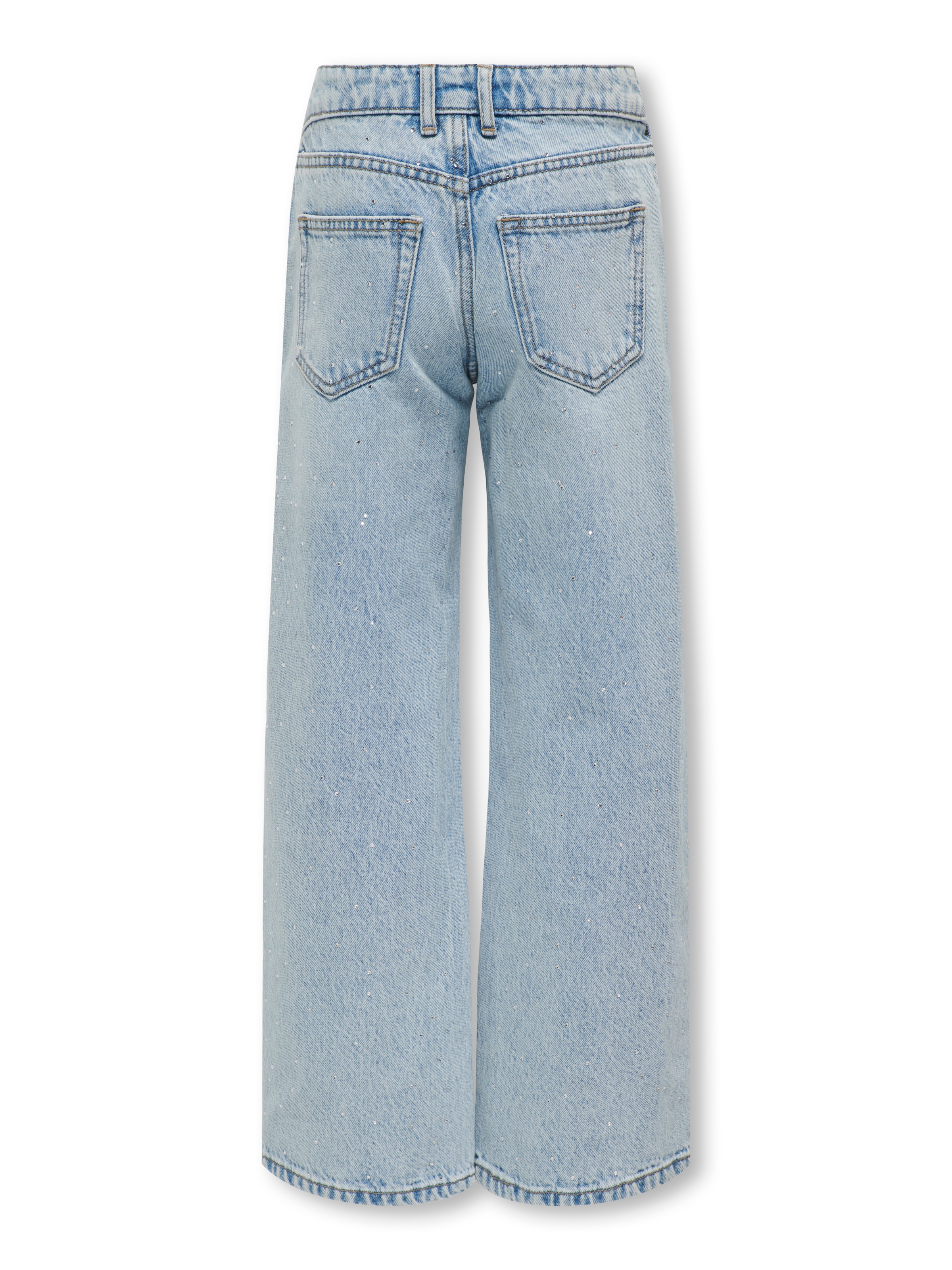 KIDS ONLY Weite Jeans »KOGCOBAIN RHINESTONE WIDE DNM AZG NOOS«