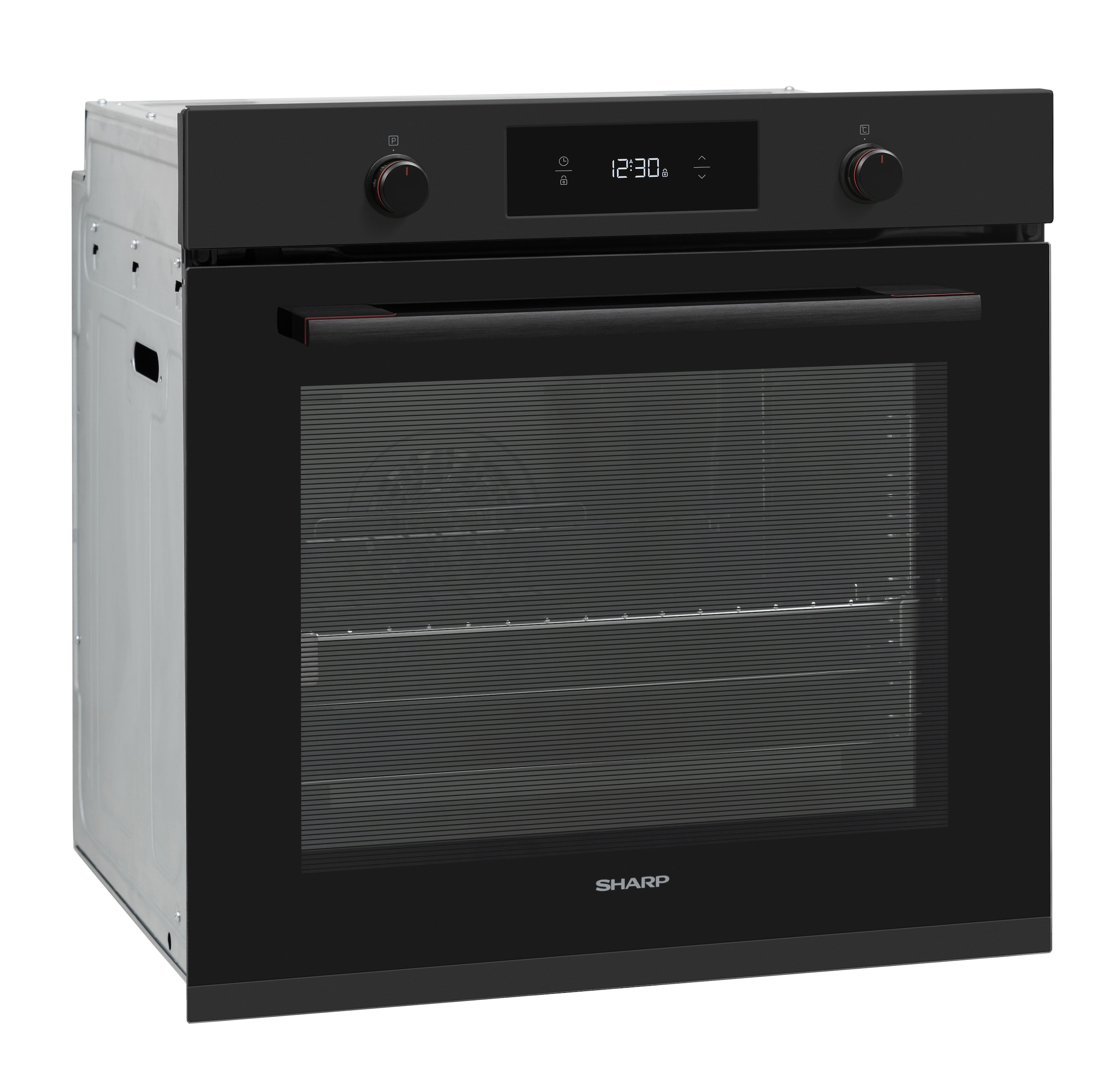 Sharp Einbaubackofen  »K-70P19BNH-EU«, mit Vollauszug, Großflächengrill mit Ventilator