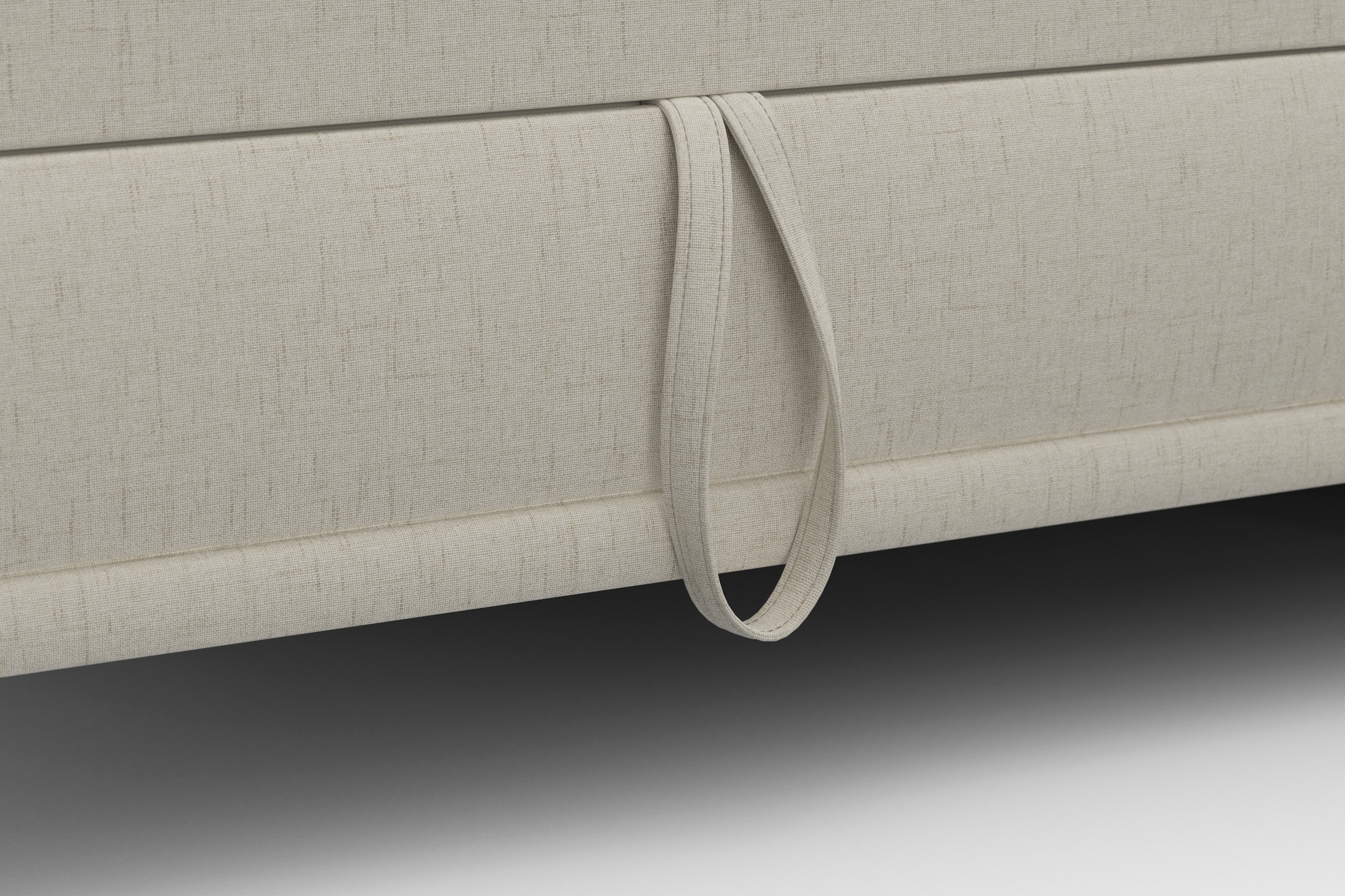 sit&more Ecksofa »Cabrio L-Form, mit Sitztiefenverstellung, Arm- und Kopfteilverstellung«, 3 Nierenkissen, Federkern, optional Bettfunktion und Stauraum