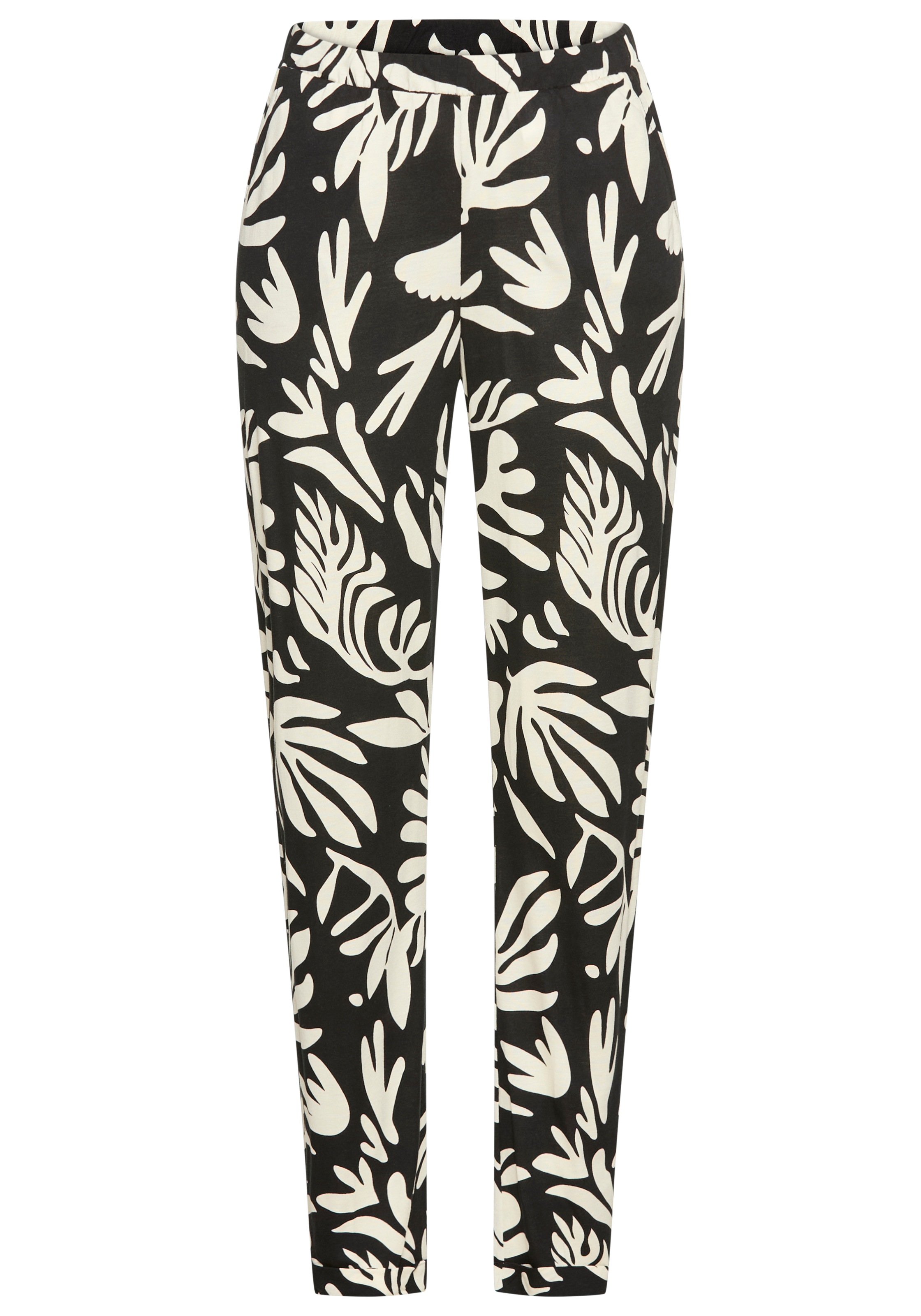 French Connection Pyjama 2 im zeitlosen Schwarz-Weiß-Look