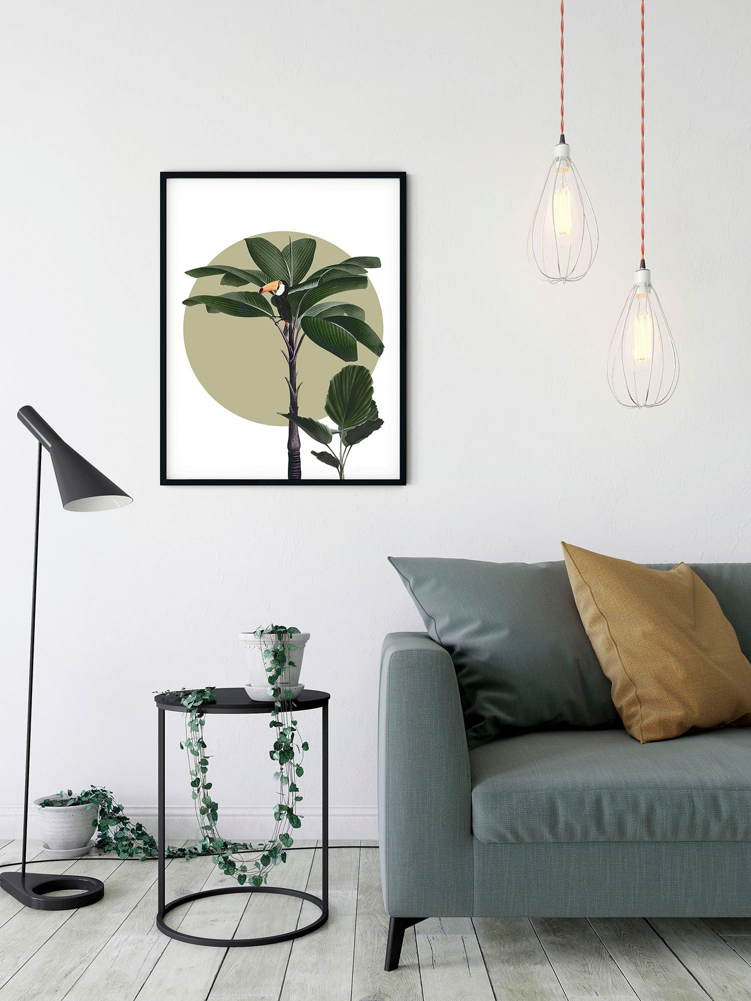 Komar Bild »Botanical Garden Palmtree« Natur 1 Stk. tlg. Wandbild zur Dekoration - ohne Rahmen
