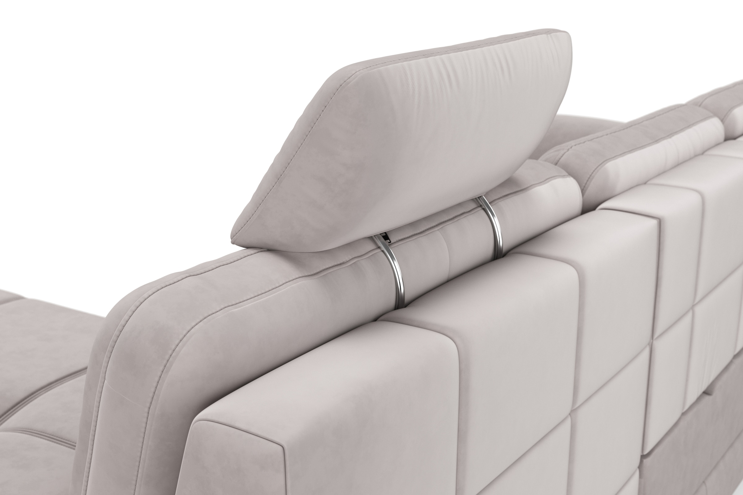 sit&more Ecksofa »Bendigo L-Form«, inklusive Sitztiefenverstellung, Bodenfreiheit 12 cm, in 2 Fußfarben
