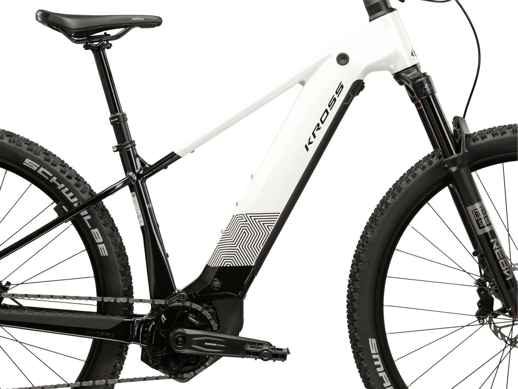 Kross »Influx Hybrid 5.0 21,3Ah / 800 Wh 29 Zoll schwarz 12 Gänge 2026« 12 Gang SRAM S1000 EAGLE AXS Schaltwerk Kettenschaltung Mittelmotor 250 W