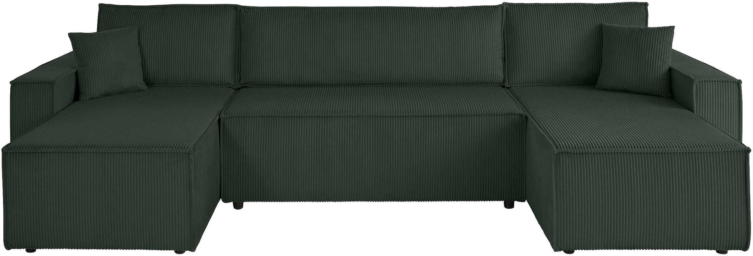OTTO home Wohnlandschaft »CASSI L-Form, 311cm - OTTO. Verlässliche Qualität.« Schlaffunktion (133/270), Bettkasten, Cord, Unser Tiefpreis