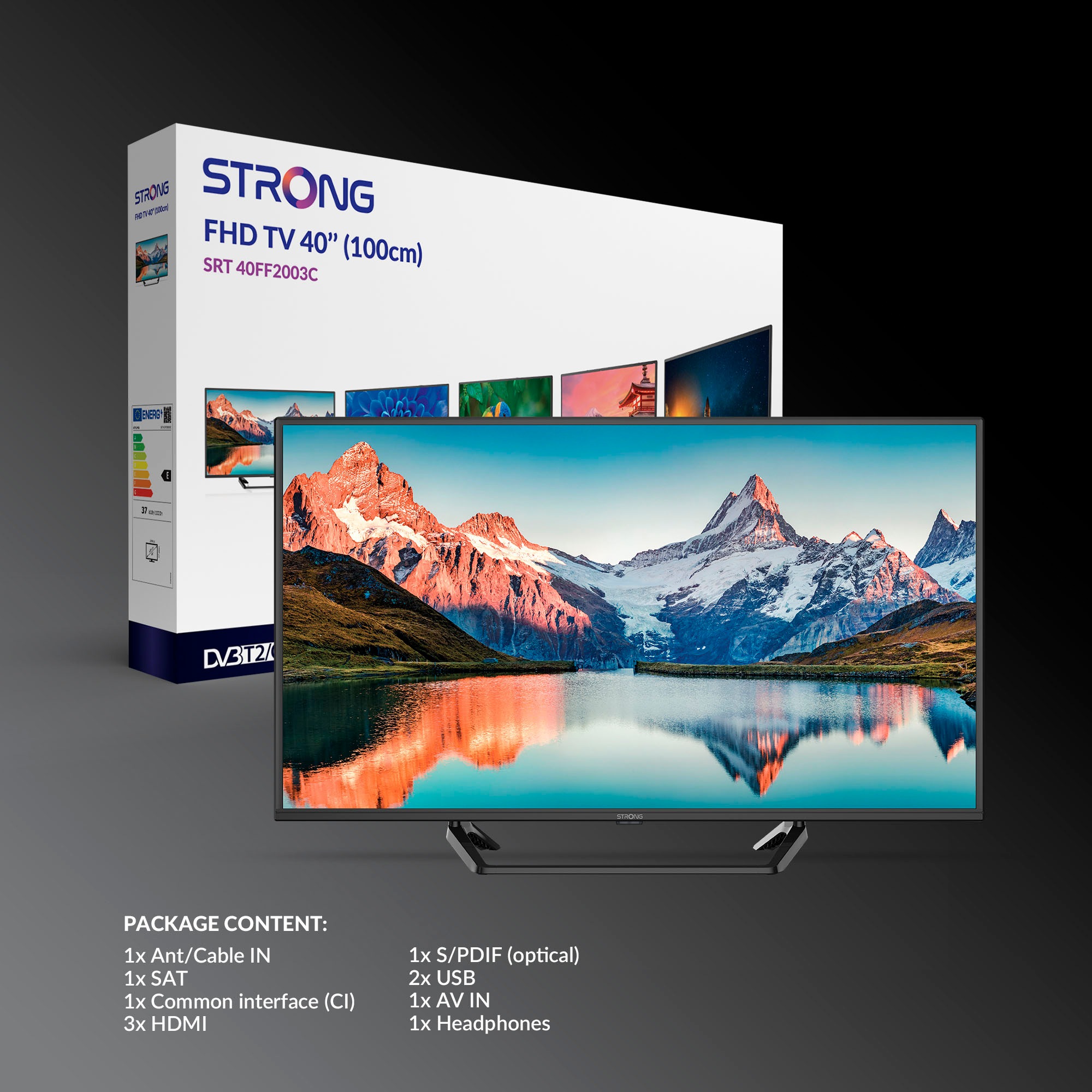 Strong LED-Fernseher »SRT 40FF2003C«, Full HD, USB Wiedergabe
