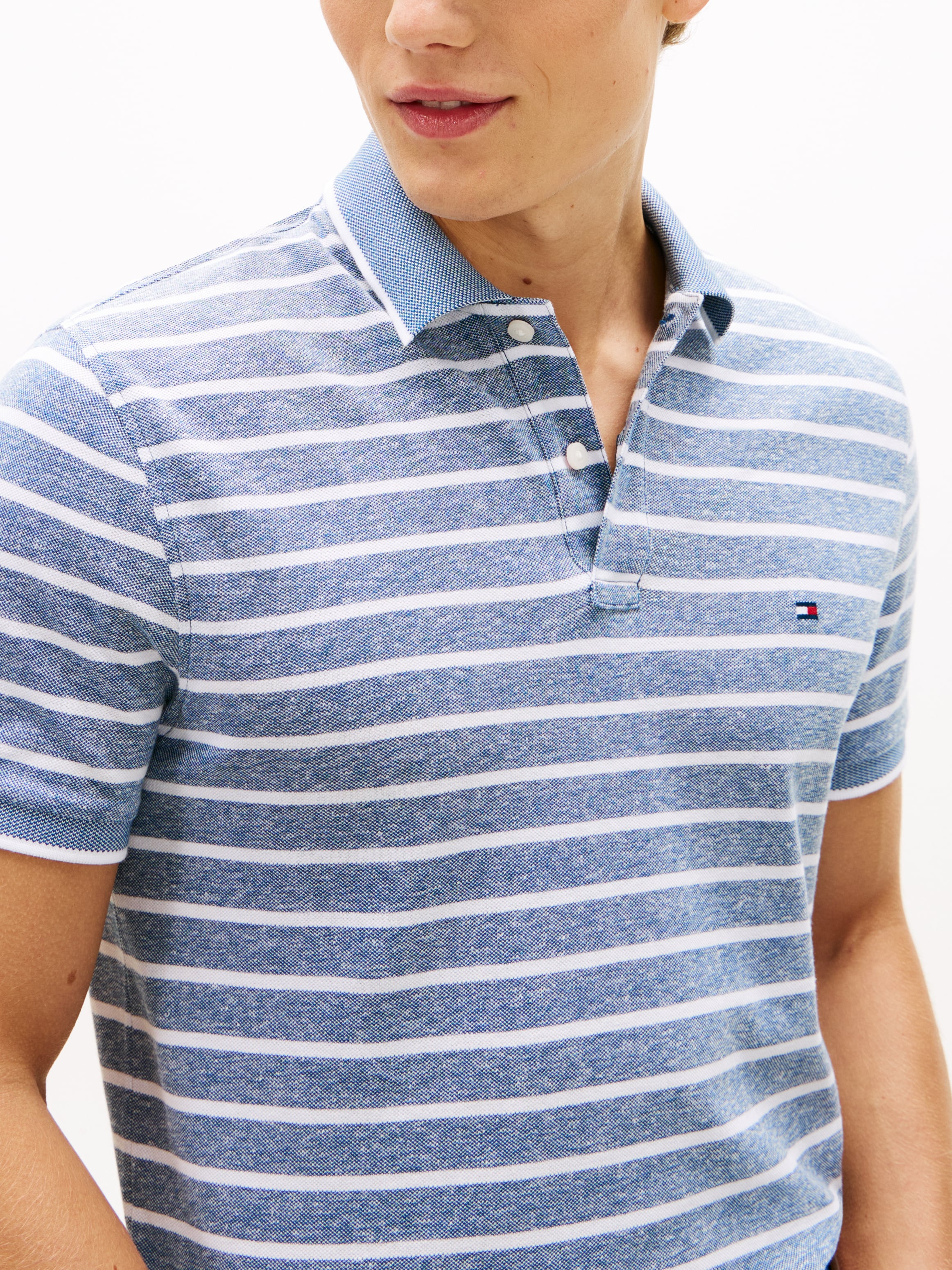 Tommy Hilfiger Poloshirt »LINEN PIQUE REGULAR«
