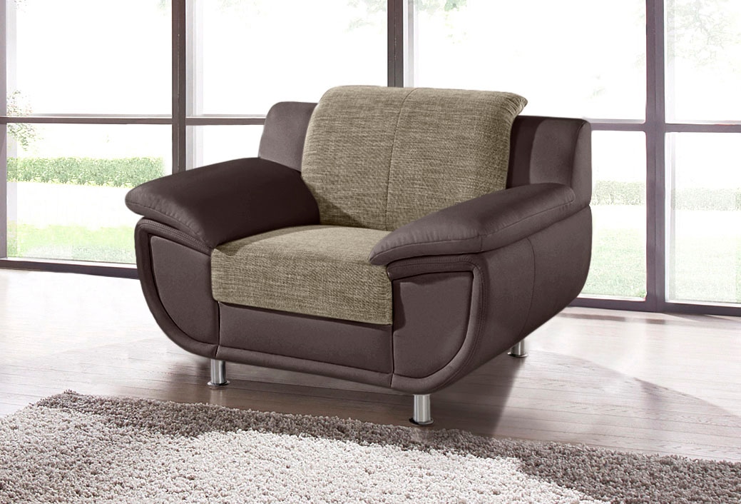 TRENDMANUFAKTUR Sessel »Rondo 3, Loungesessel« wahlweise mit komfortablem F günstig online kaufen