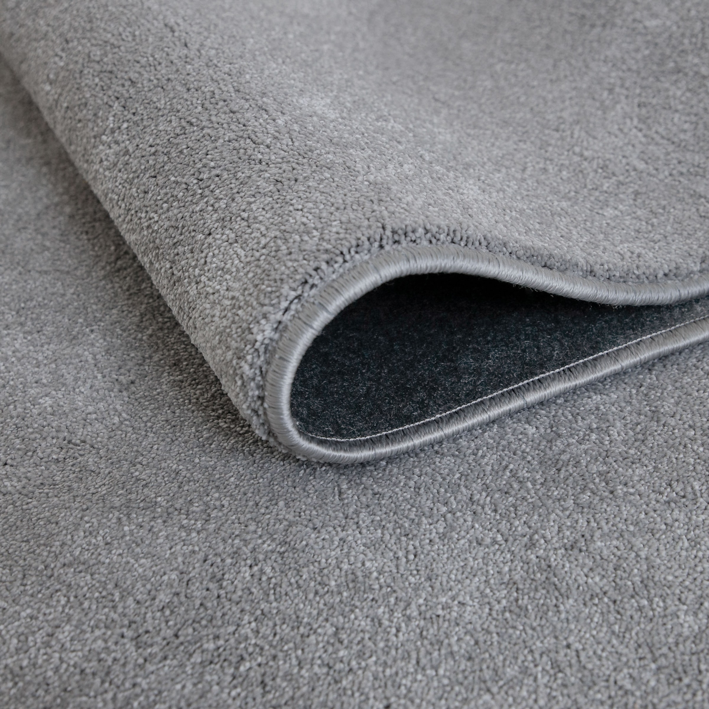 OTTO home Teppich »Lisbea« rechteckig 17 mm Höhe moderner dichter weicher Kurzflorteppich, Wohnzimmer, Schlafzimmer