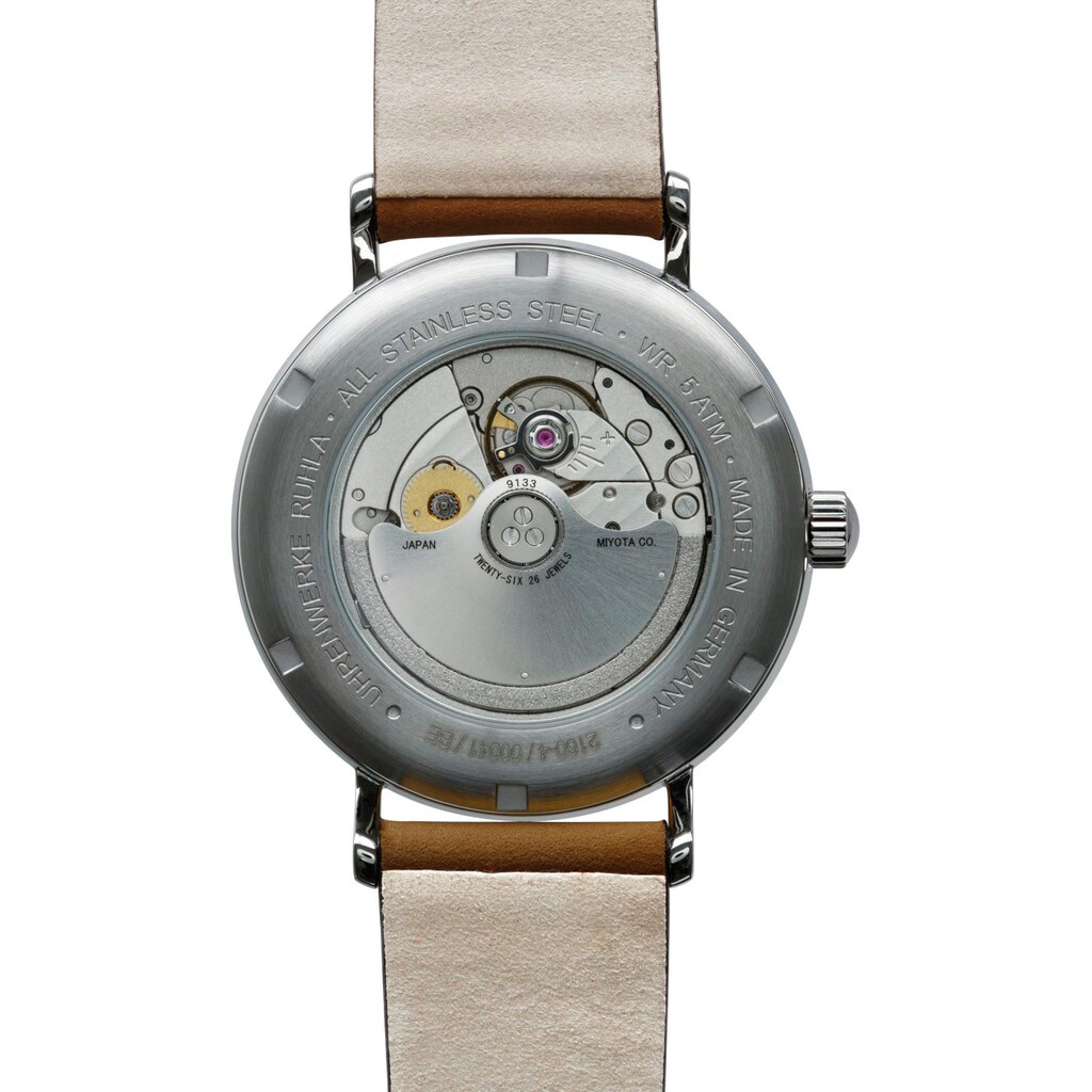 bauhaus Automatikuhr »Bauhaus Edition, Power Reserve, 2160-4«