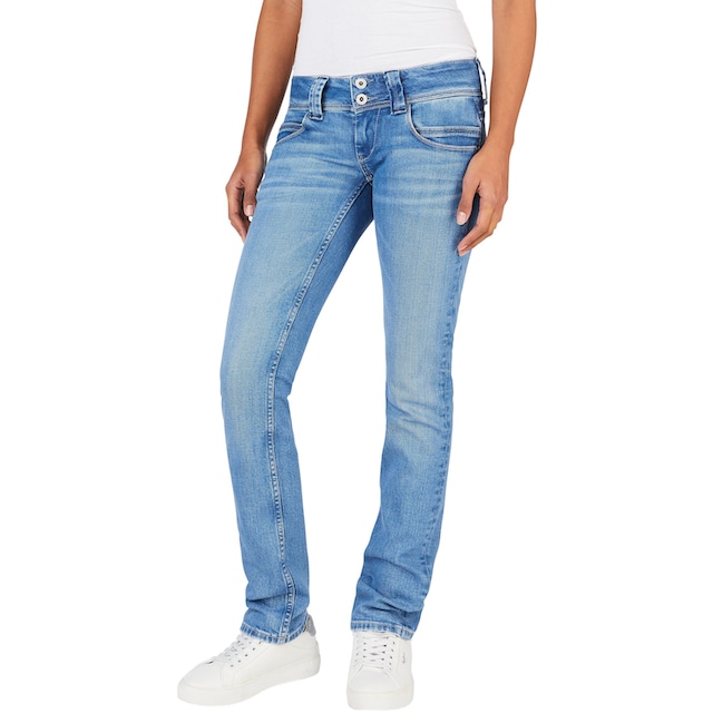 Pepe Jeans Regular-fit-Jeans »VENUS«, mit Badge online bei