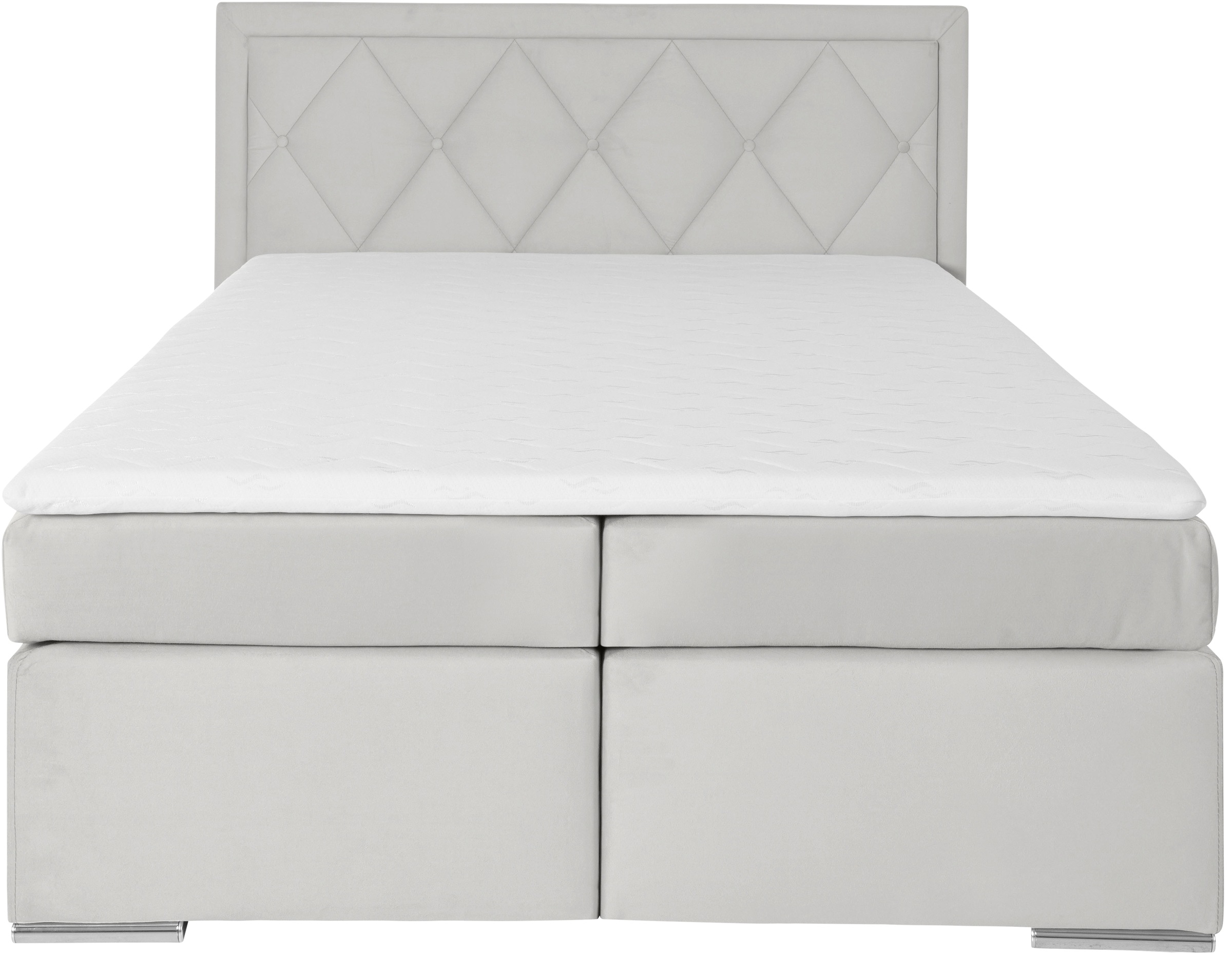 Leonique Boxbett »Alfie, Bestseller, wahlweise mit Bettkasten«, mit Knopfheftung im Kopfteil, H2, H3 und H4 wählbar