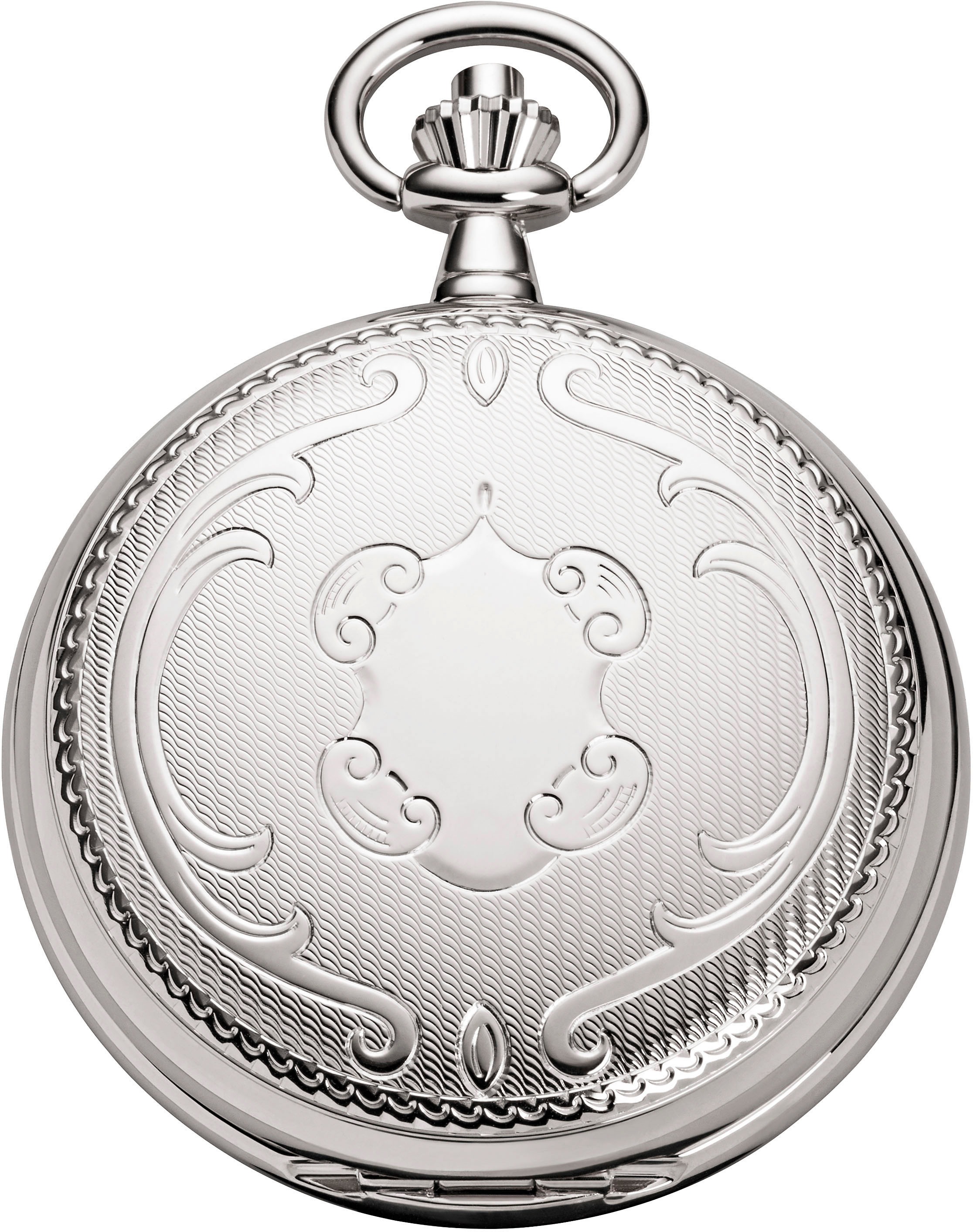 Regent Taschenuhr »P704-19377740«, (Set, 2 tlg., mit dazu passender Kette), Herrenuhr, Handaufzug, skelettiertes Zifferblatt, Geschenkidee