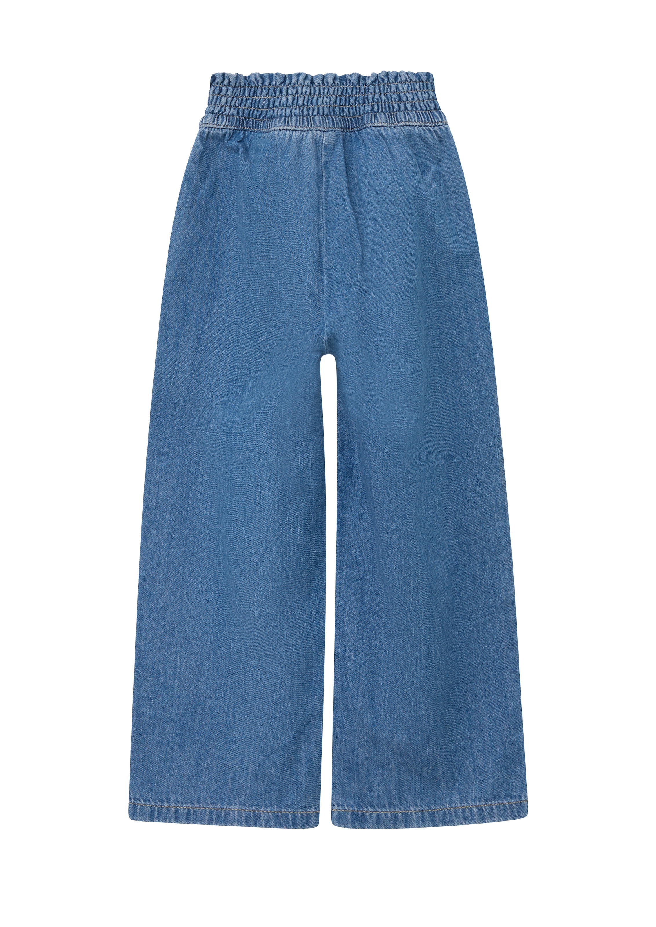 s.Oliver Junior Bequeme Jeans mit elastischem breitem Bund und Bindeband