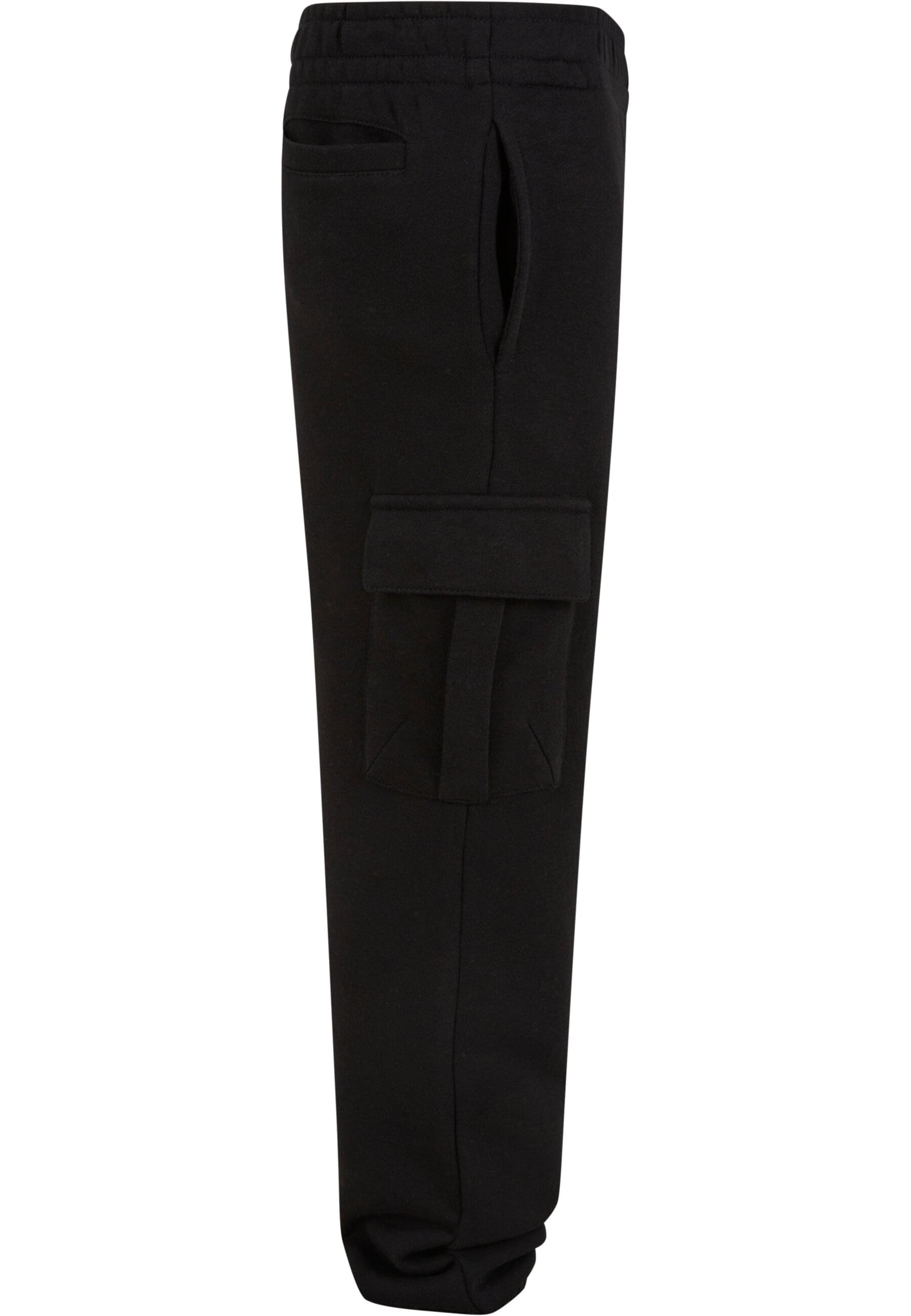 URBAN CLASSICS Cargohose »Urban Classics Boys Light Terry Wide Cargo Sweatpants«