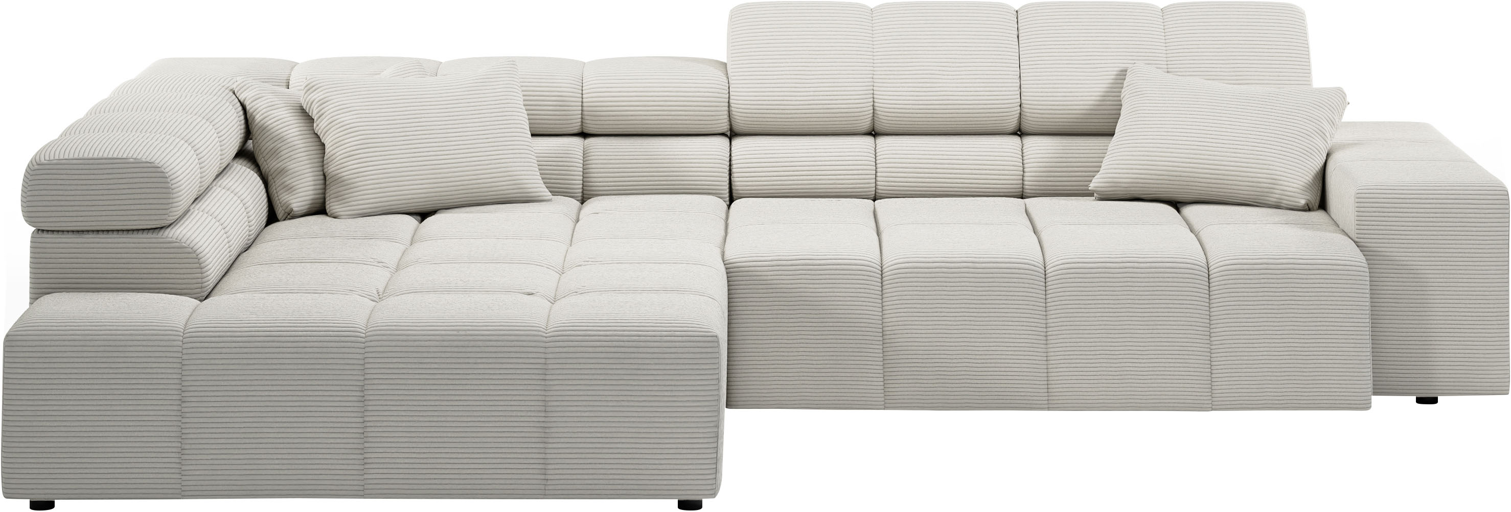 INOSIGN Ecksofa »Ancona incl. Kopfteilverstellung, OTTOs Choice, Breite 319 günstig online kaufen