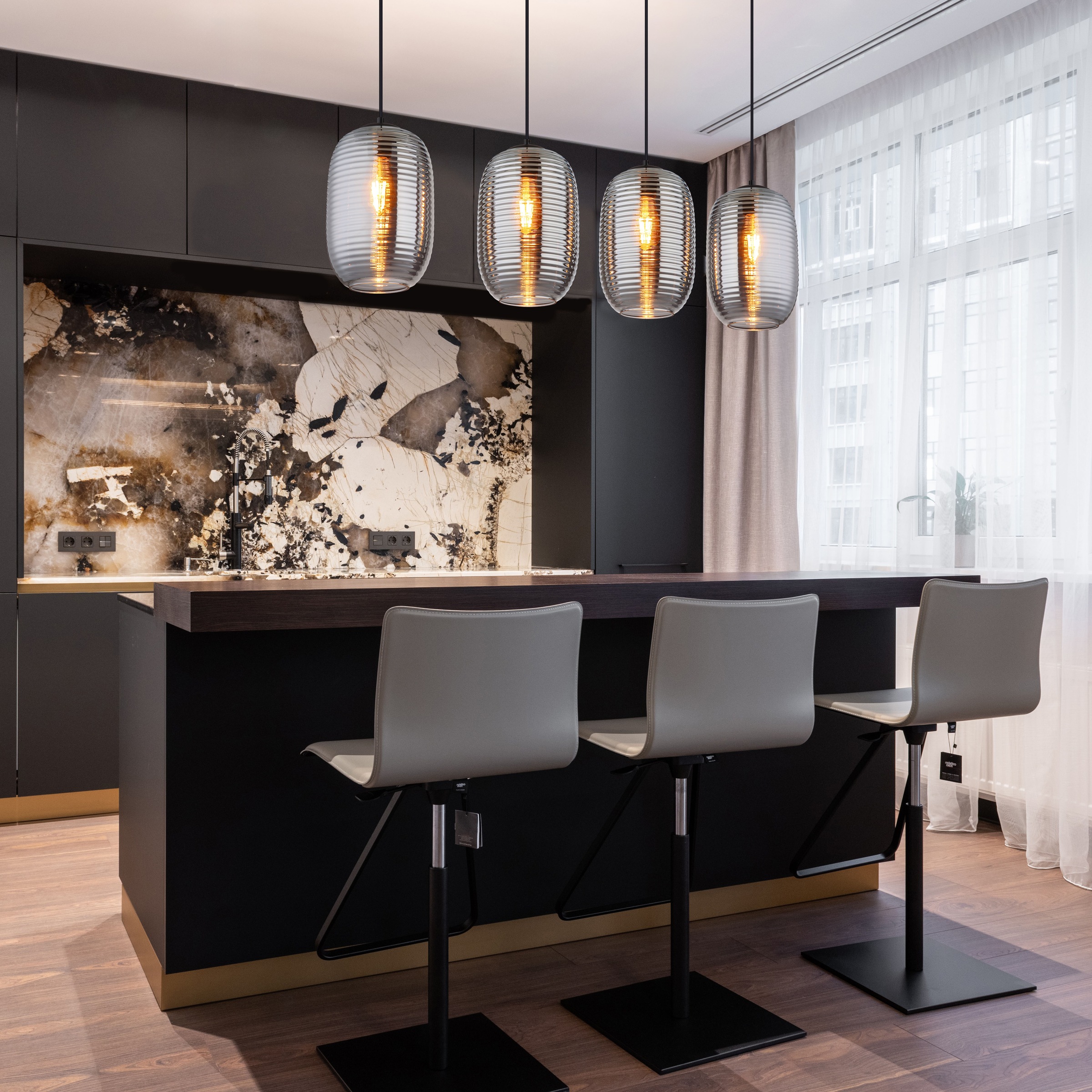 GLOBO LIGHTING Hängeleuchte »JEFREY« E27 1 Stk. Hängelampe Esszimmer-Leucht günstig online kaufen