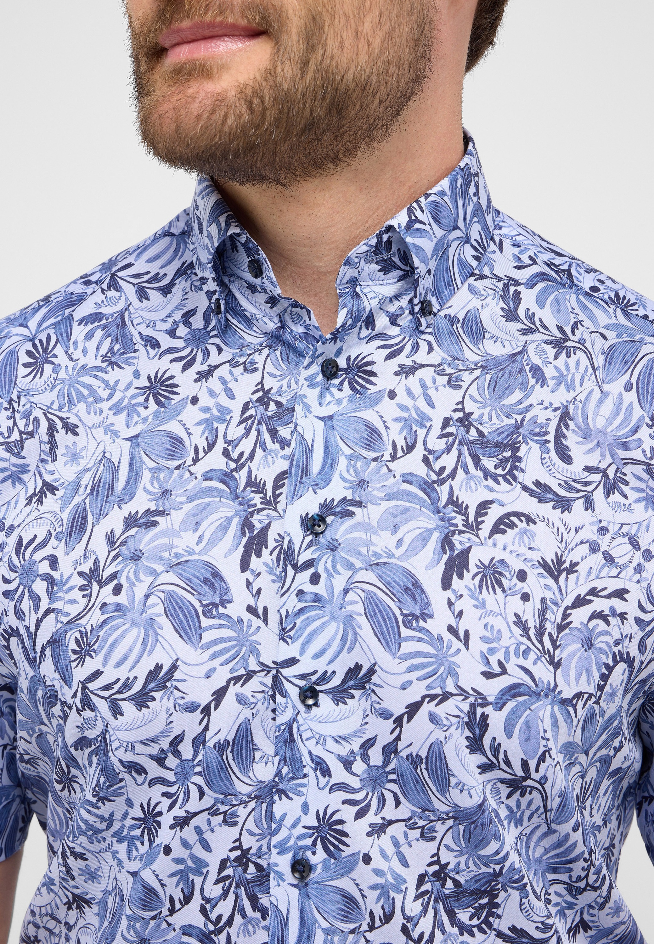 Eterna Kurzarmhemd »COMFORT FIT« NON IRON (bügelfrei)