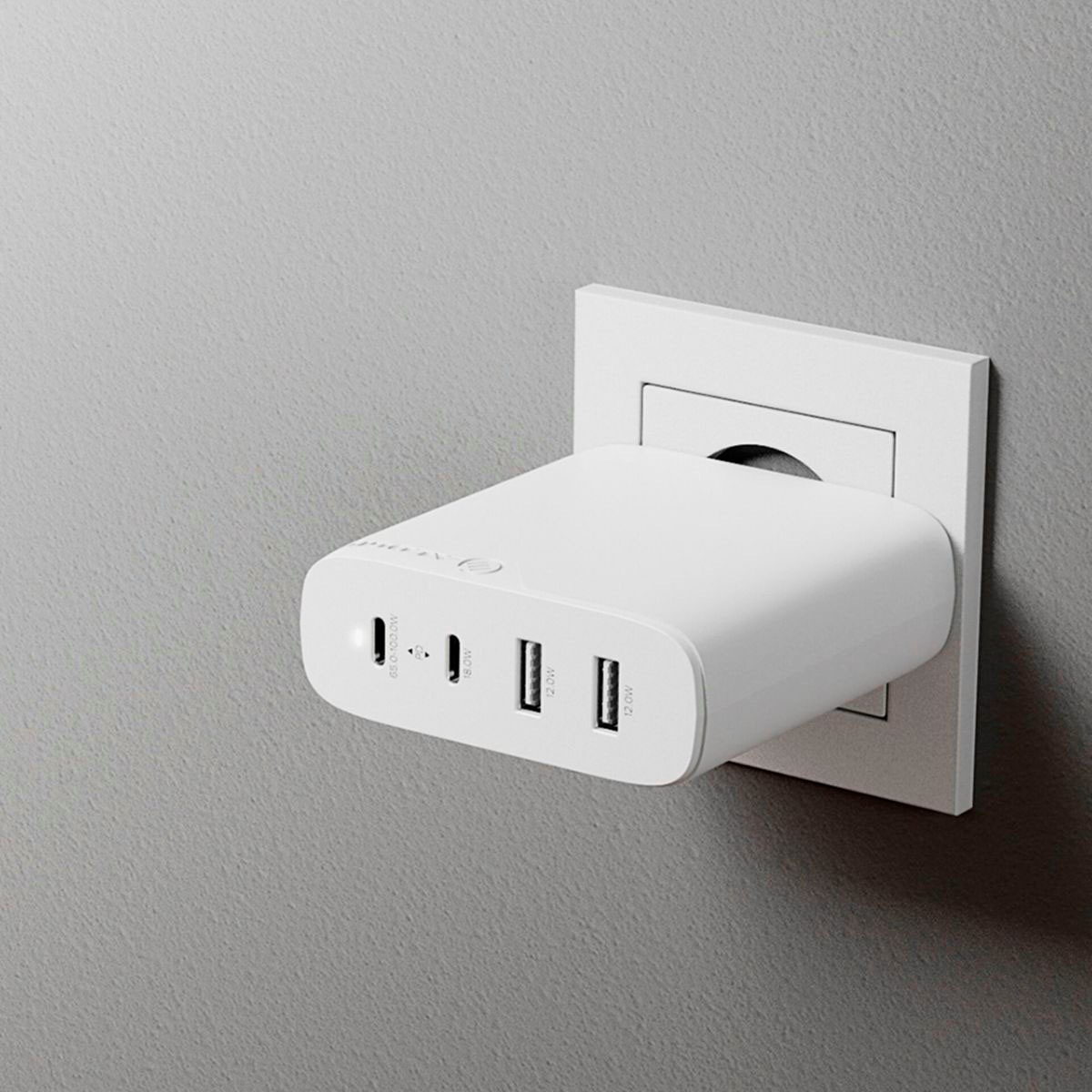 ALOGIC USB-Ladegerät »Rapid Power 100W 4-Port Fast GaN + Kabel (2m)«