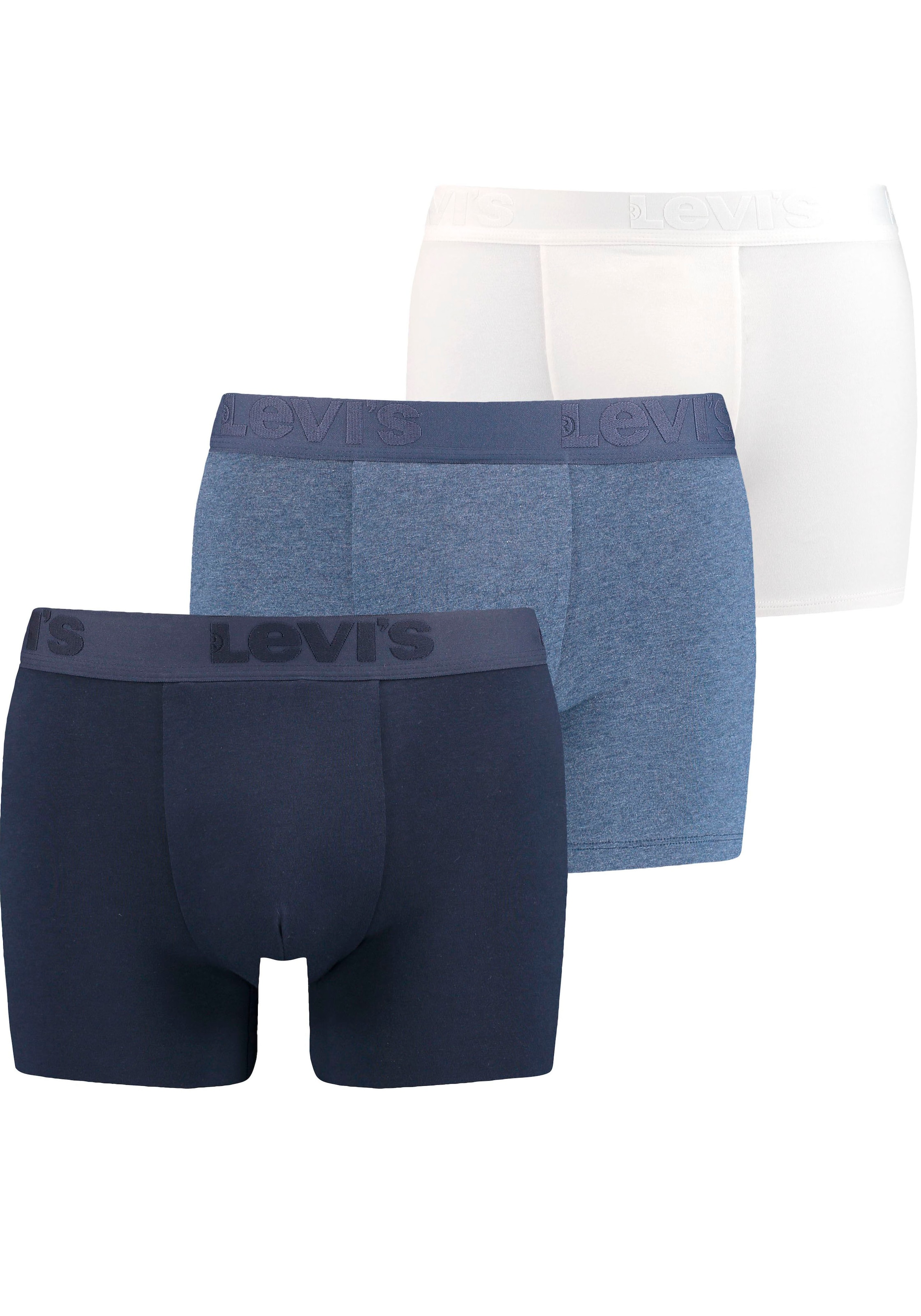Levi's® Boxershorts, (Packung, 3 St.), LEVIS MEN PREMIUM BOXER BRIEF 3P