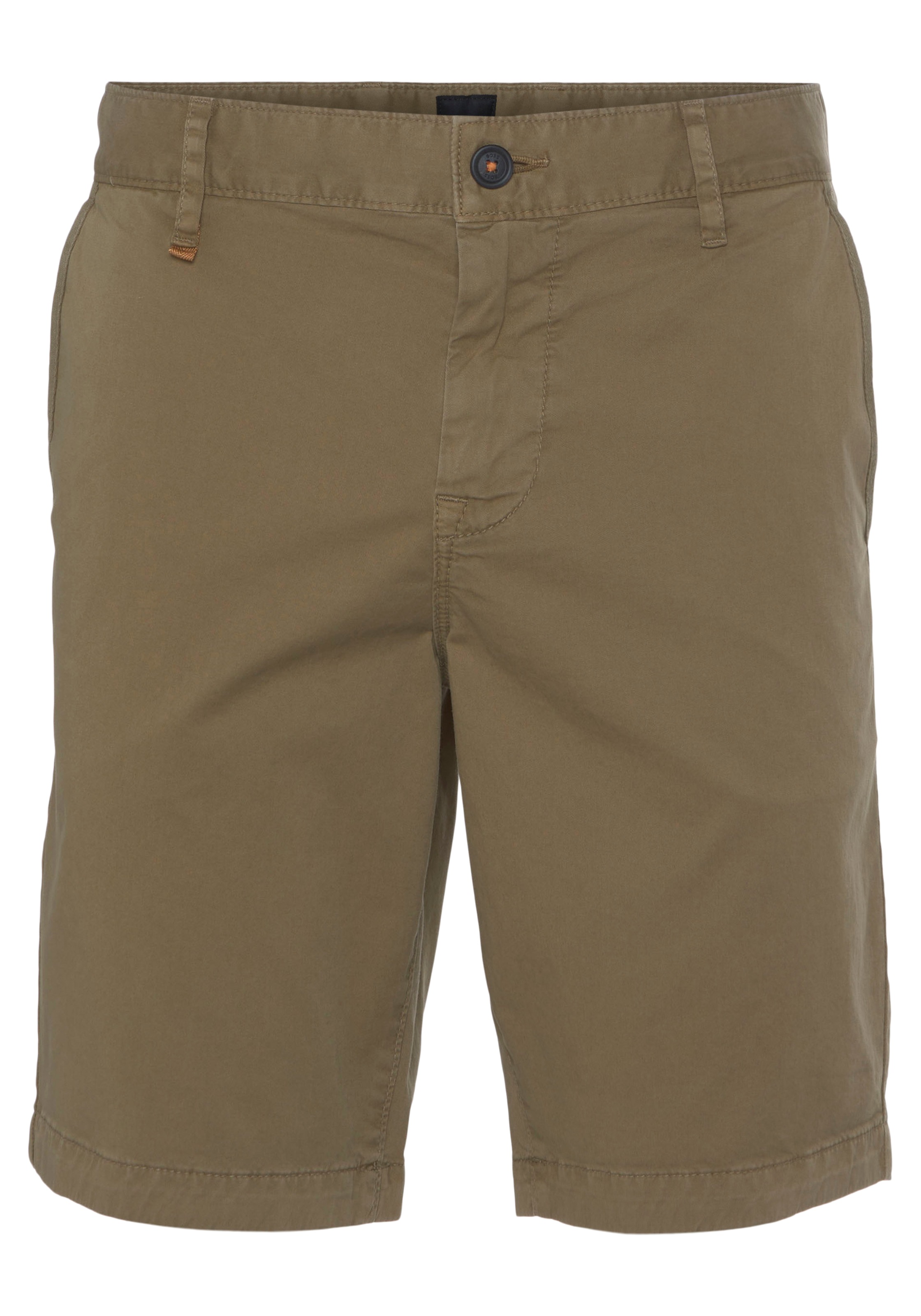 Bild von BOSS ORANGE Chinoshorts, mit BOSS Knopf am Zip-fly