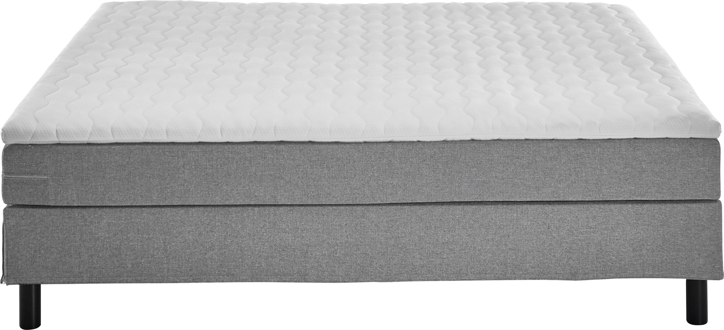 5. Bild von ATLANTIC home collection Boxbett »Happy«, ohne Kopfteil, mit Topper, wahlweise mit oder ohne Bettwaren