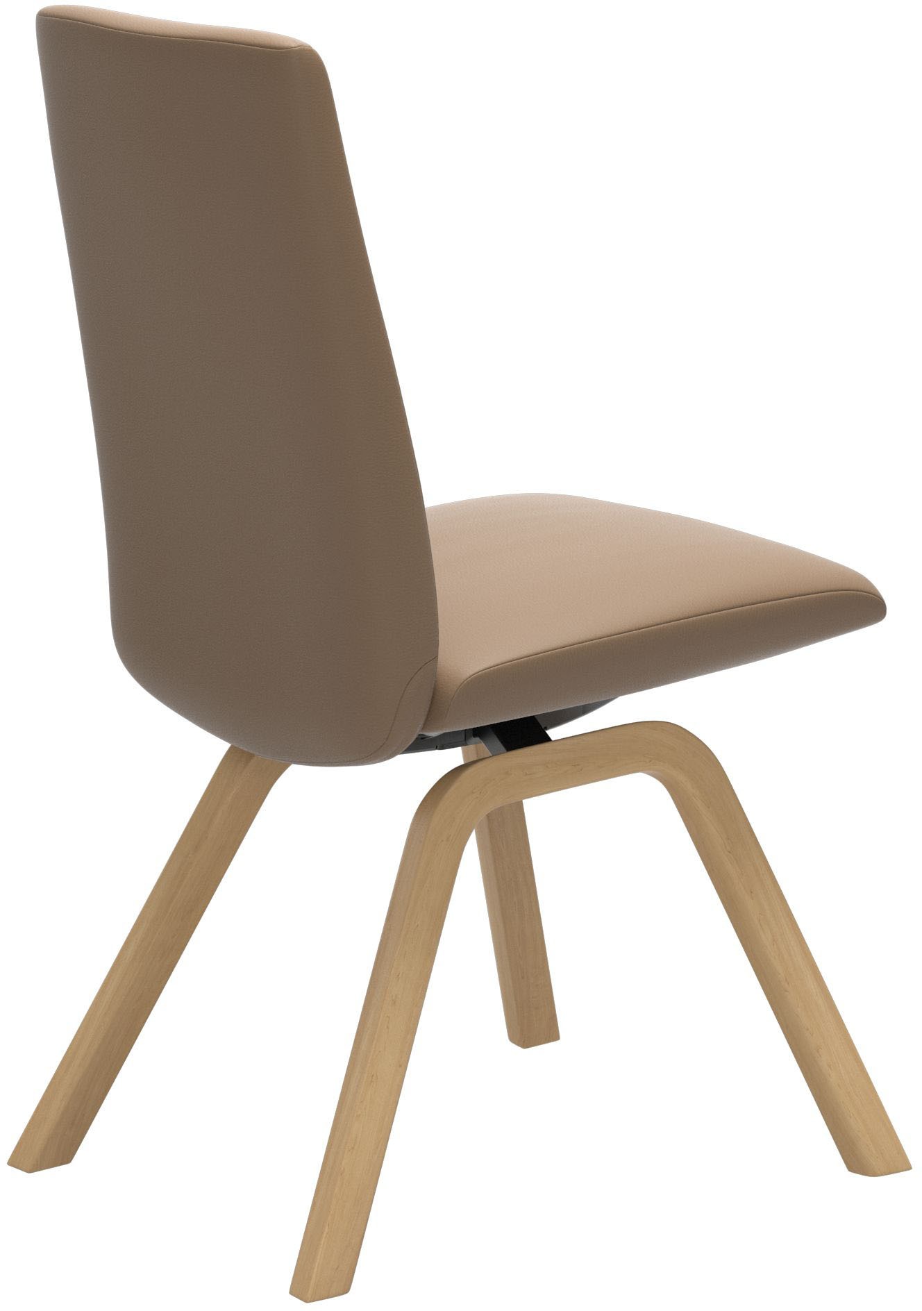 Stressless® Polsterstuhl »Laurel«, Leder PALOMA, Low Back, Größe M, mit schräggestellten Beinen in Eiche natur