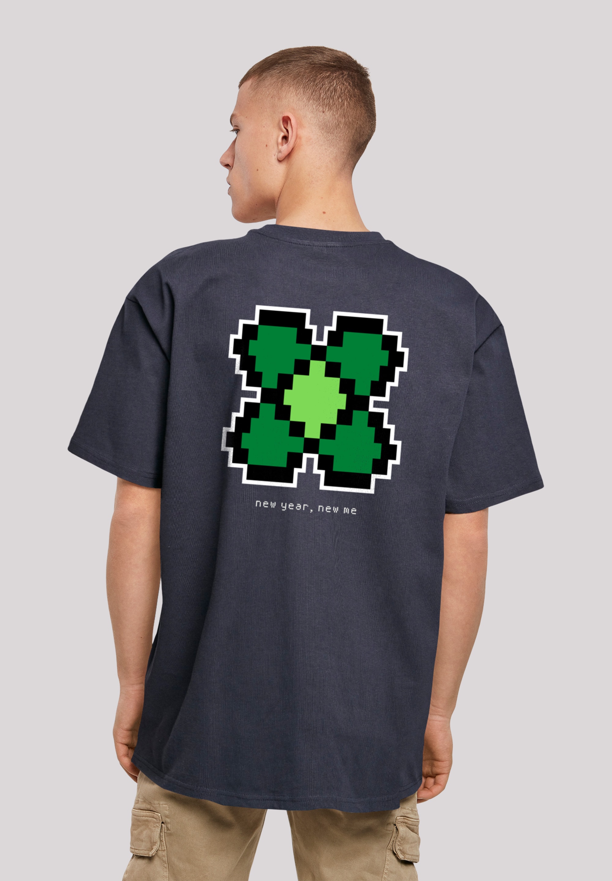 F4NT4STIC T-Shirt online Pixel bestellen »F4NT4STIC Silvester New Happy Kleeblatt«, Print Year T-Shirt