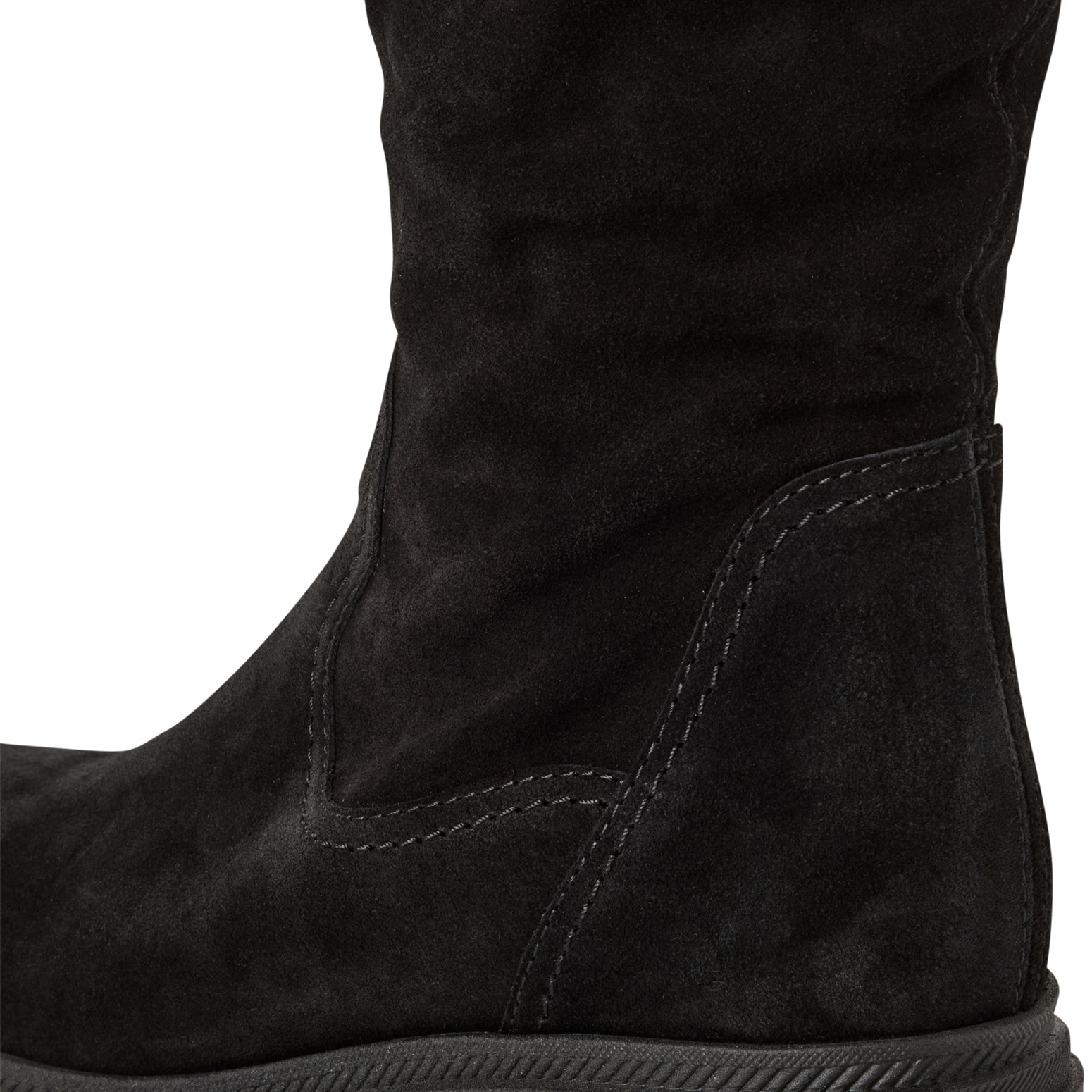 Tamaris Stiefel, Blockabsatz, Langschaftstiefel mit slouchy Falten am Schaft