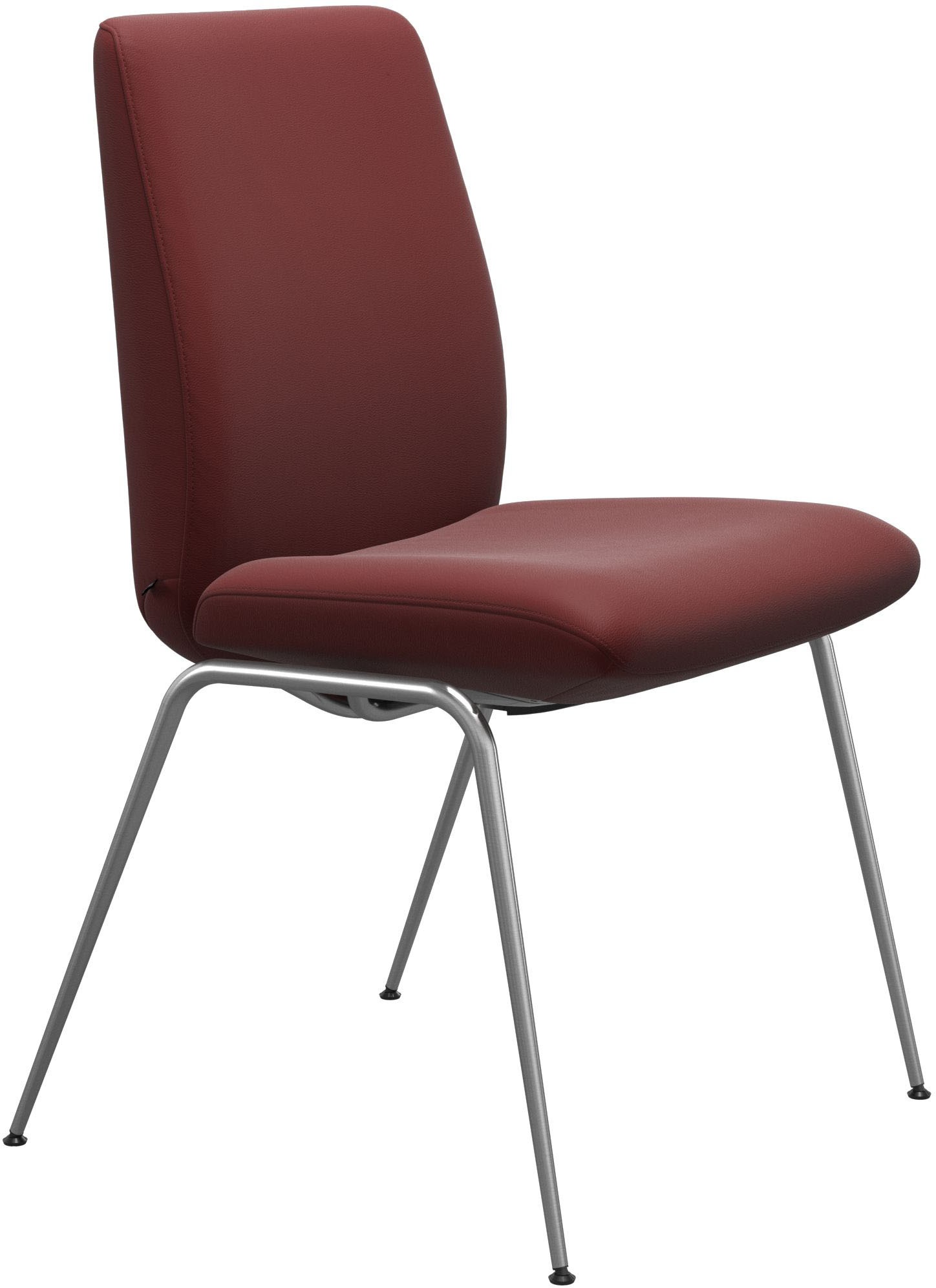 Stressless® Polsterstuhl »Laurel«, Leder PALOMA, Low Back, Größe L, mit Beinen aus Stahl in Schwarz matt