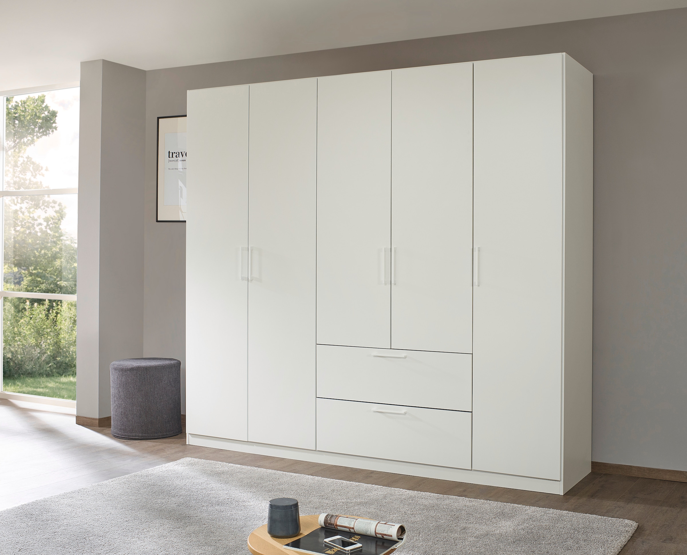 INOSIGN BY RAUCH Kleiderschrank »CHALLENGER«, Drehtürenschrank mit  geräumigen Schubladen MADE IN GERMANY