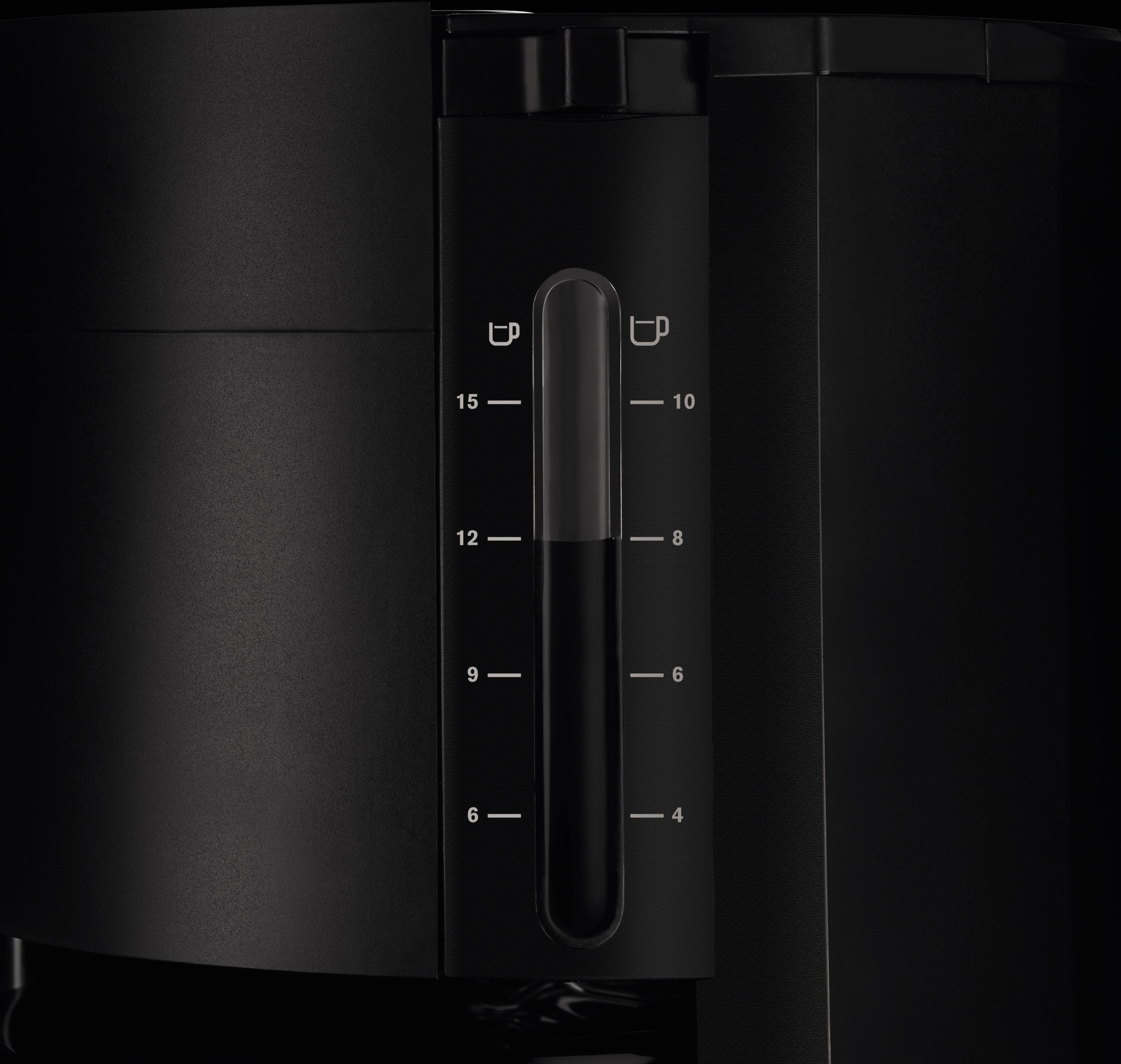 Krups Filterkaffeemaschine »F30908 Pro Aroma«, mit Glaskanne, 1,25L Füllmenge, 10-15 Tassen, 1050W, Schwarz