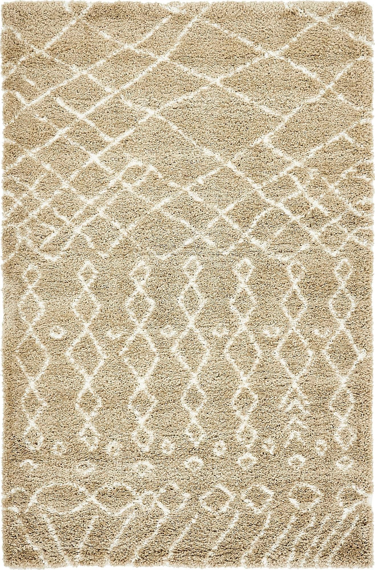 Myflair Möbel & Accessoires Hochflor-Teppich »Temara Shag Lagerräumung«, rechteckig, 51 mm Höhe, gewebt, Scandi Design, ideal im Wohnzimmer & Schlafzimmer