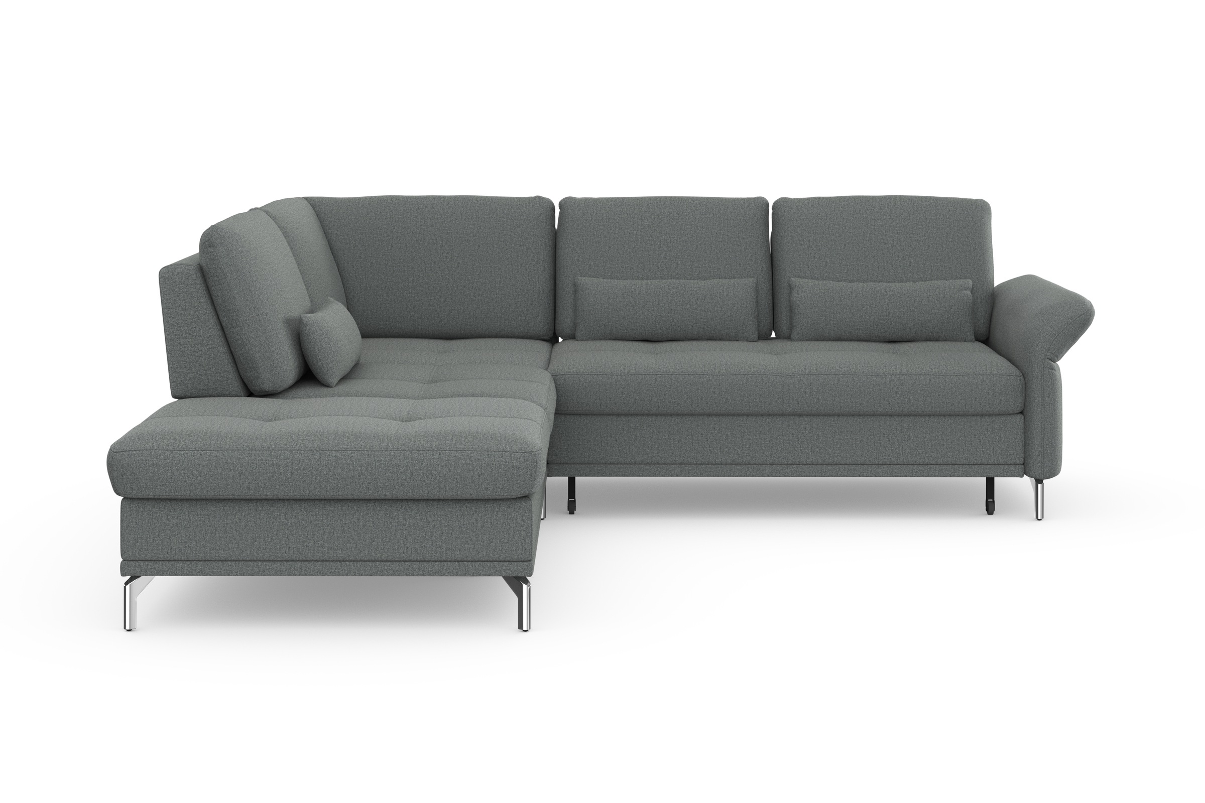 Home affaire Ecksofa »Palm Beach L-Form« Federkern, mit Sitztiefenverstellu günstig online kaufen