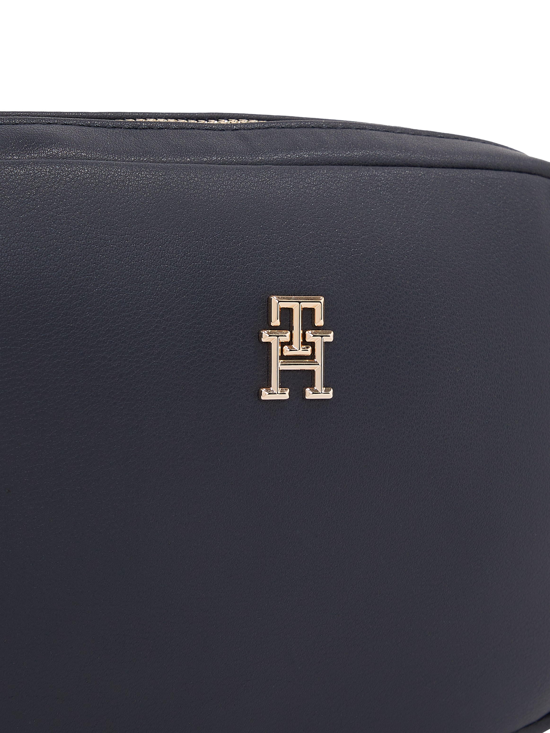 Tommy Hilfiger Umhängetasche »Women POPPY REFORM CAMERA BAG Crossover«, (2 tlg., mit abnehmbarem Schulterriemen), Damen Schultertasche, Minibag, Crossbody-Bag mit TH-Logo