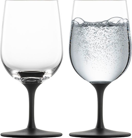 Eisch Germany Gläser-Set »KAYA BLACK«, (Set, 2 tlg., 2 Mineralwassergläser günstig online kaufen