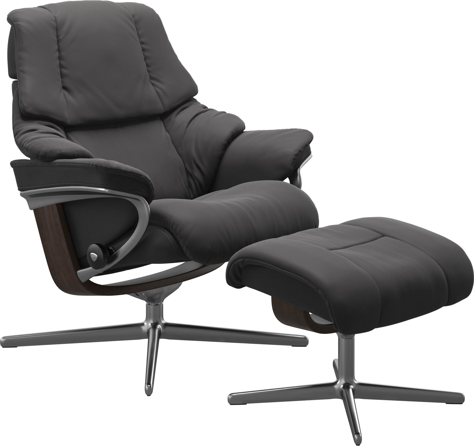 Stressless® Relaxsessel »Reno«, mit Cross Base, Größe S, M & L, Holzakzent günstig online kaufen