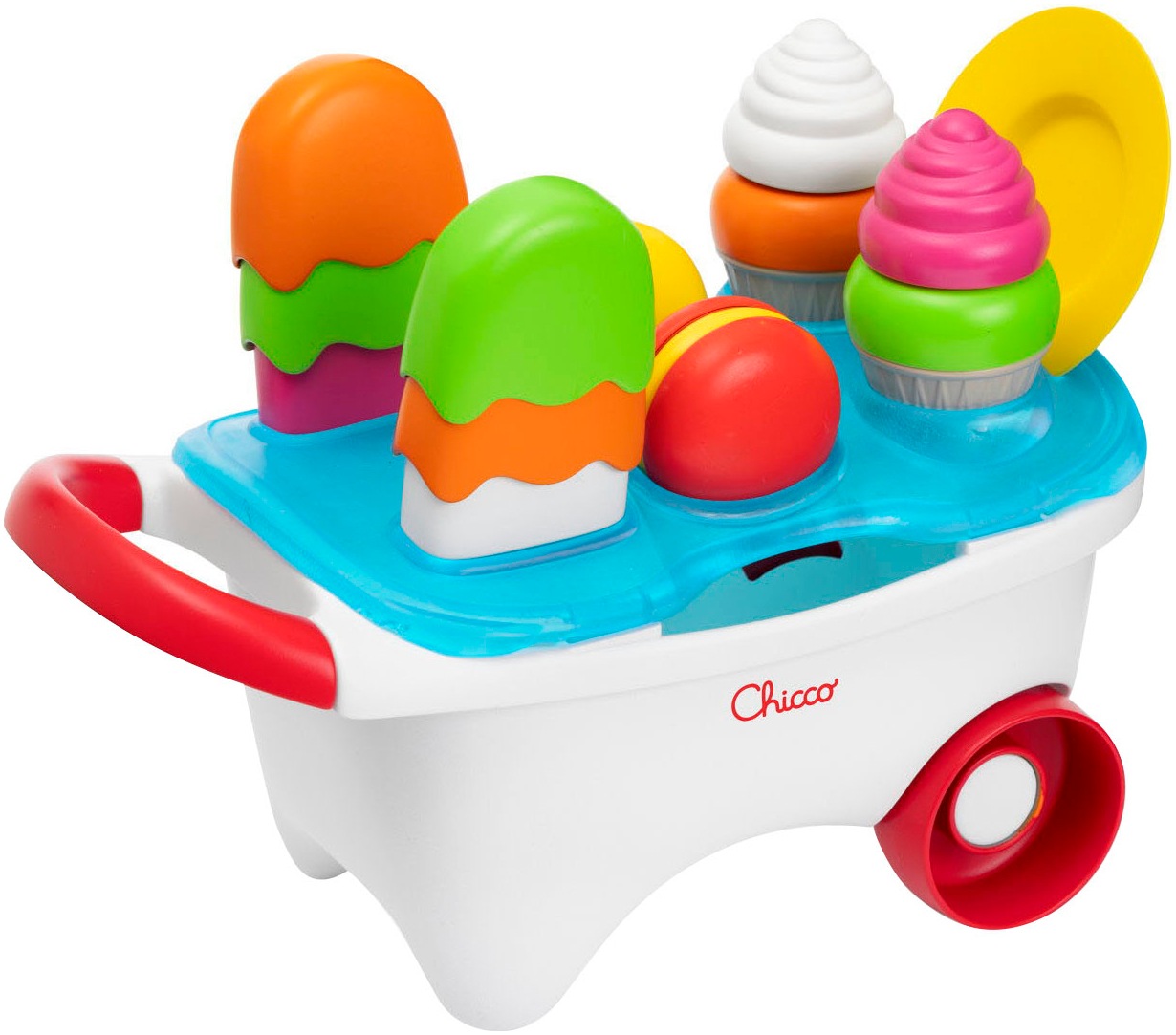 Chicco Steckspielzeug »Eiswagen zum Sortieren«