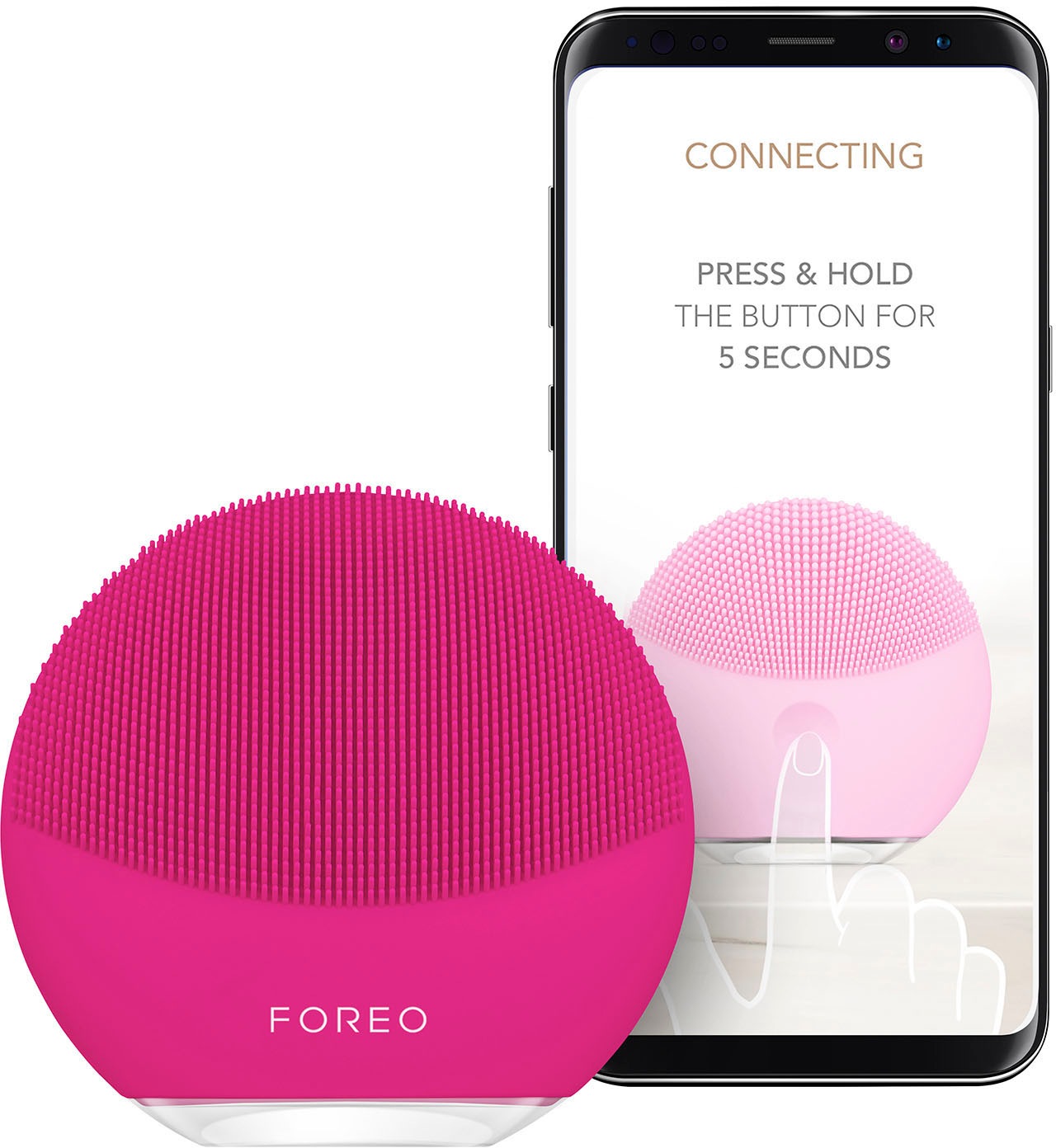 FOREO Elektrische Gesichtsreinigungsbürste »LUNA mini 3«, für alle Hauttypen