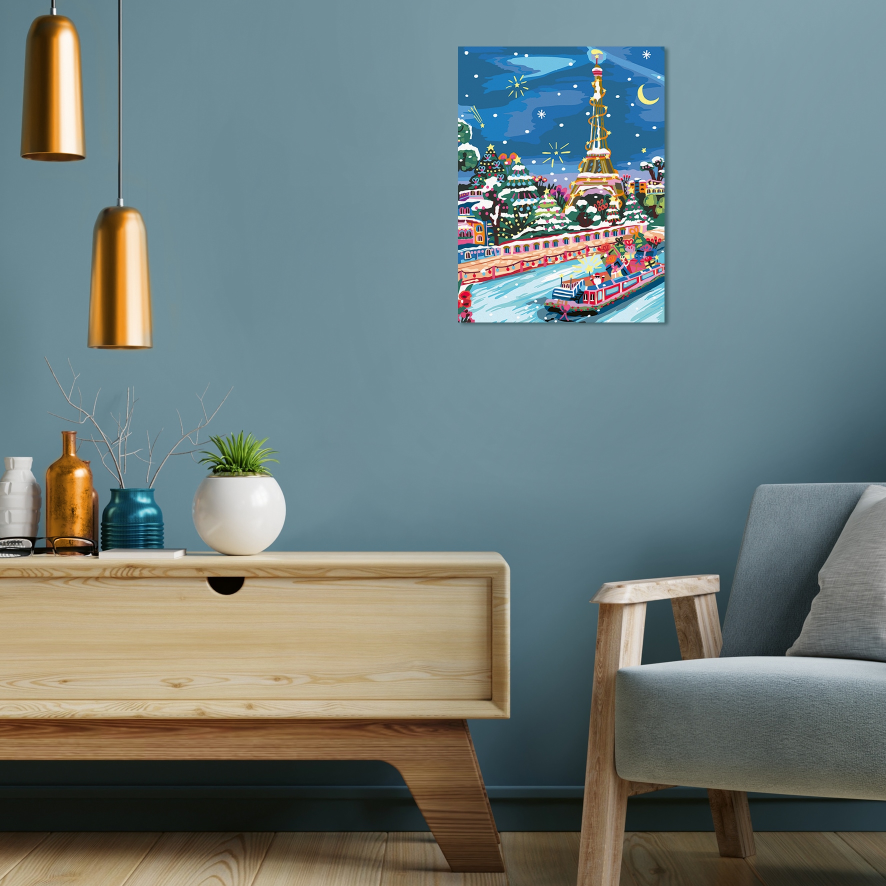Ravensburger Malen nach Zahlen »CreArt, Weihnachten in Paris« Made in Europe