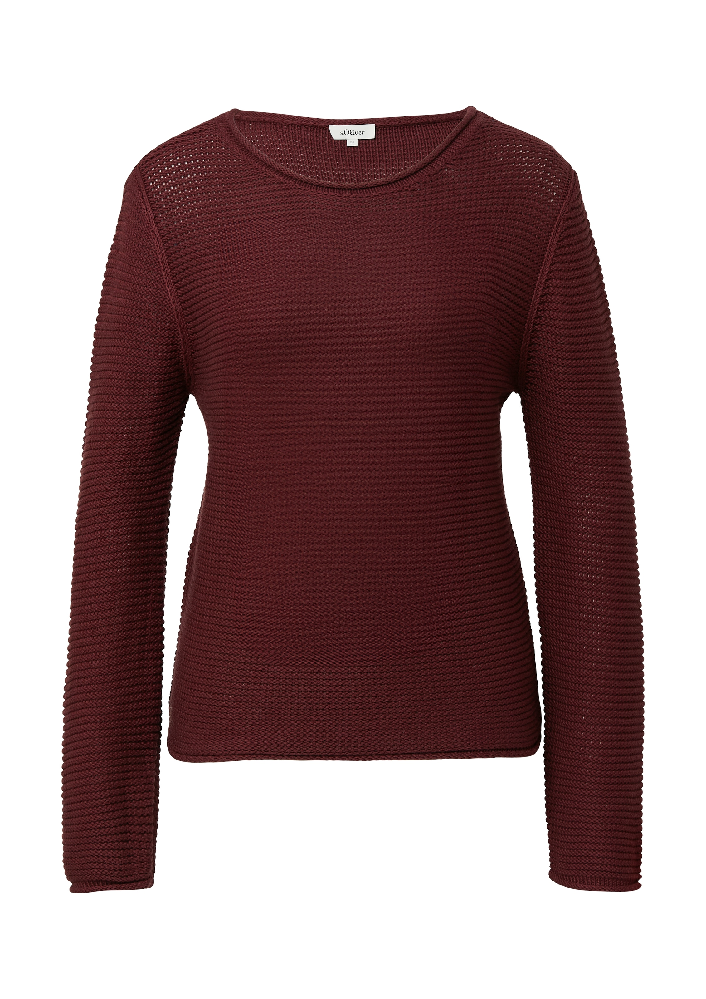 s.Oliver Strickpullover mit Rundhals