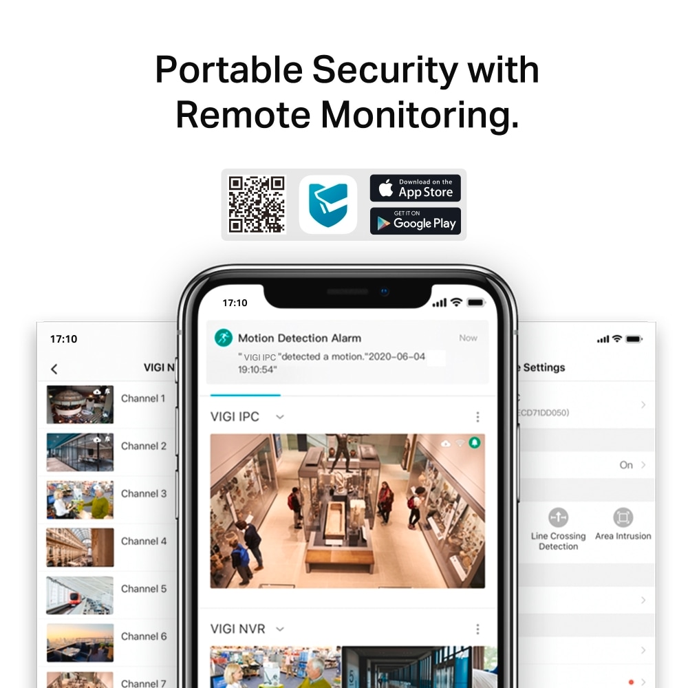 TP-Link Überwachungskamera »VIGI C440(4mm) 4MP IP Netzwerkkamera« Innenbereich 1 Stk. tlg.