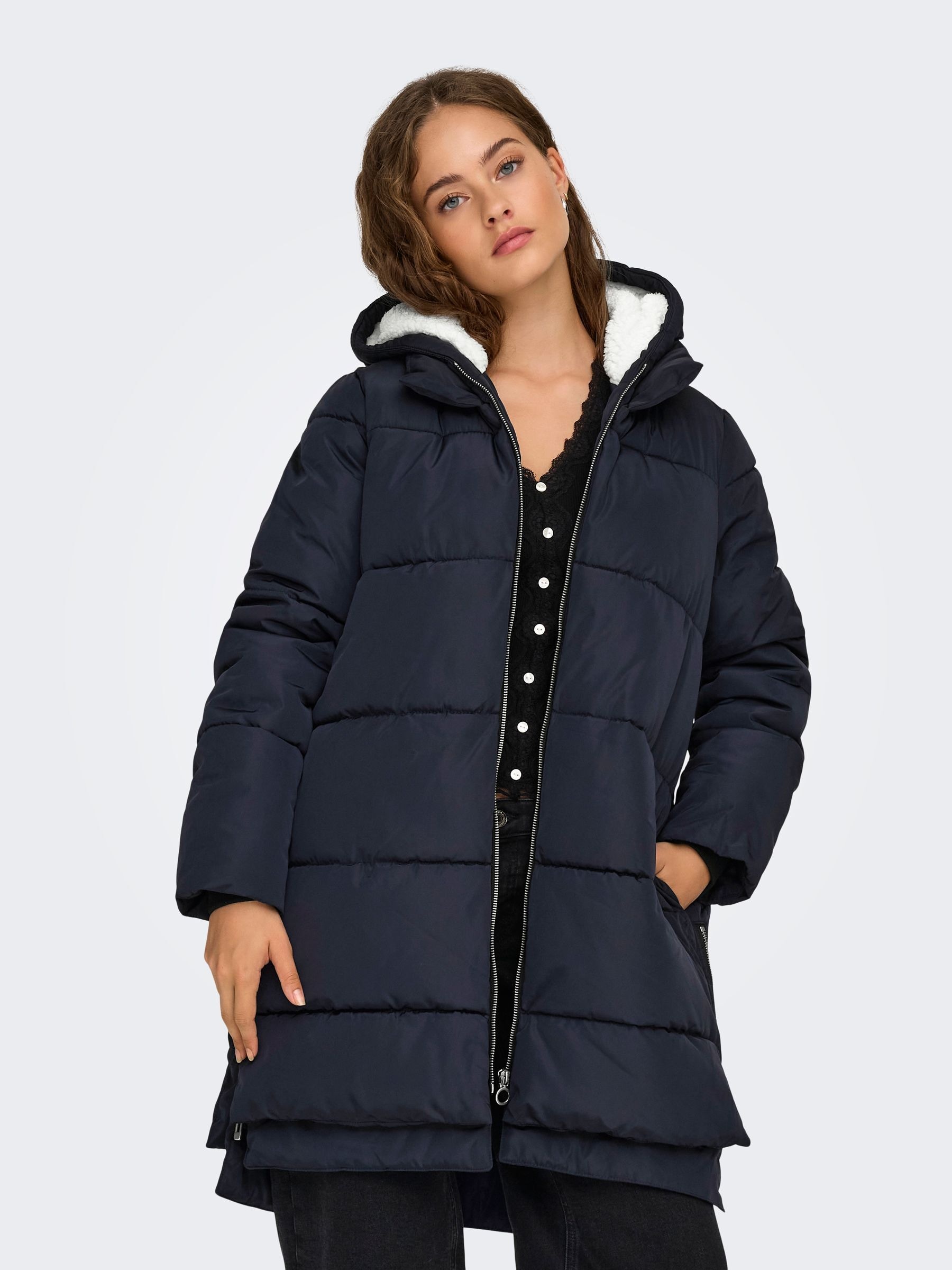 ONLY Steppmantel »ONLKELLY NORA LONG PUFFER COAT OTW«