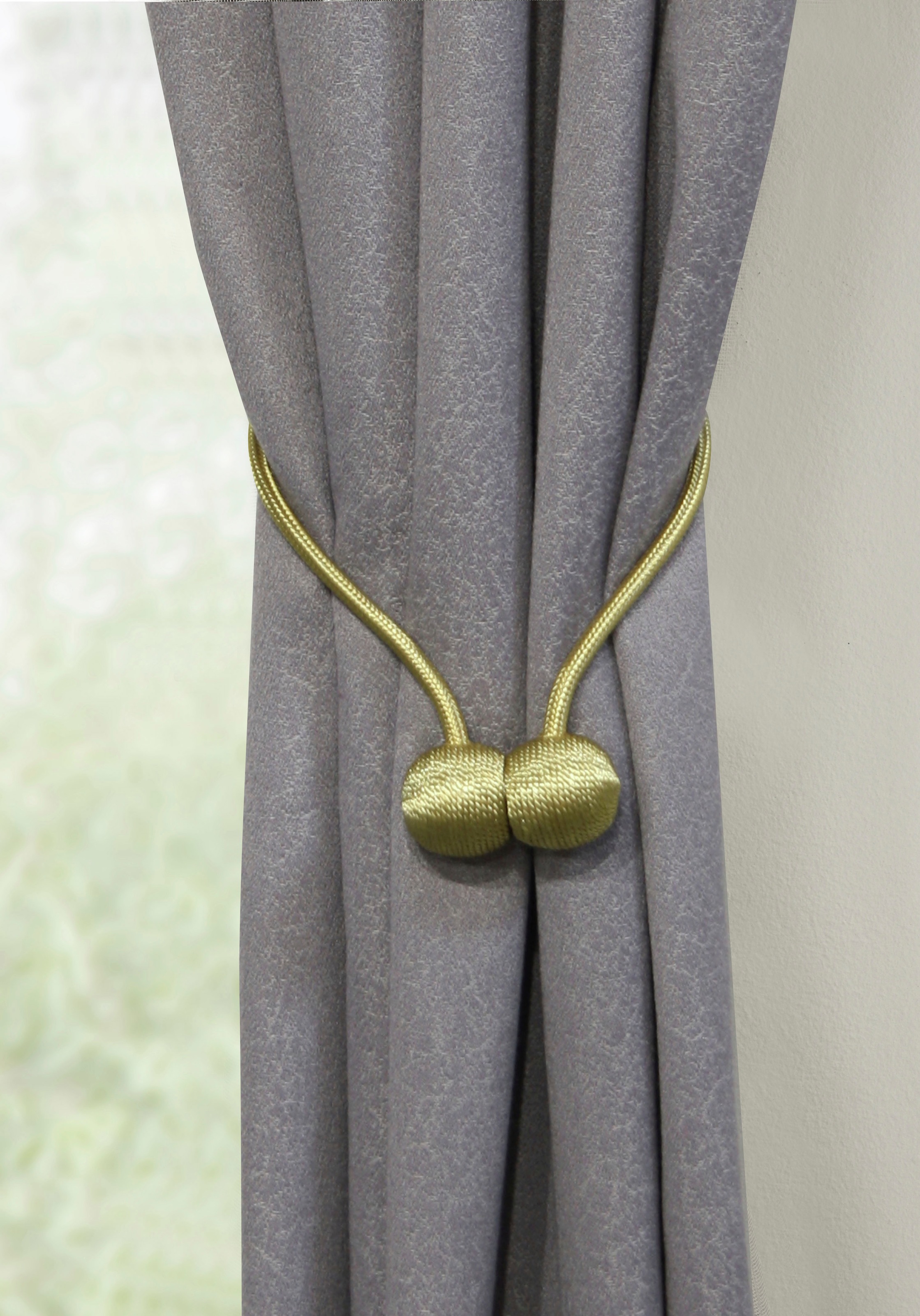 GARDINIA Raffhalter »Flex-S mit Magnet«, (2 St.), vielfältige Anbringungsmöglichkeiten
