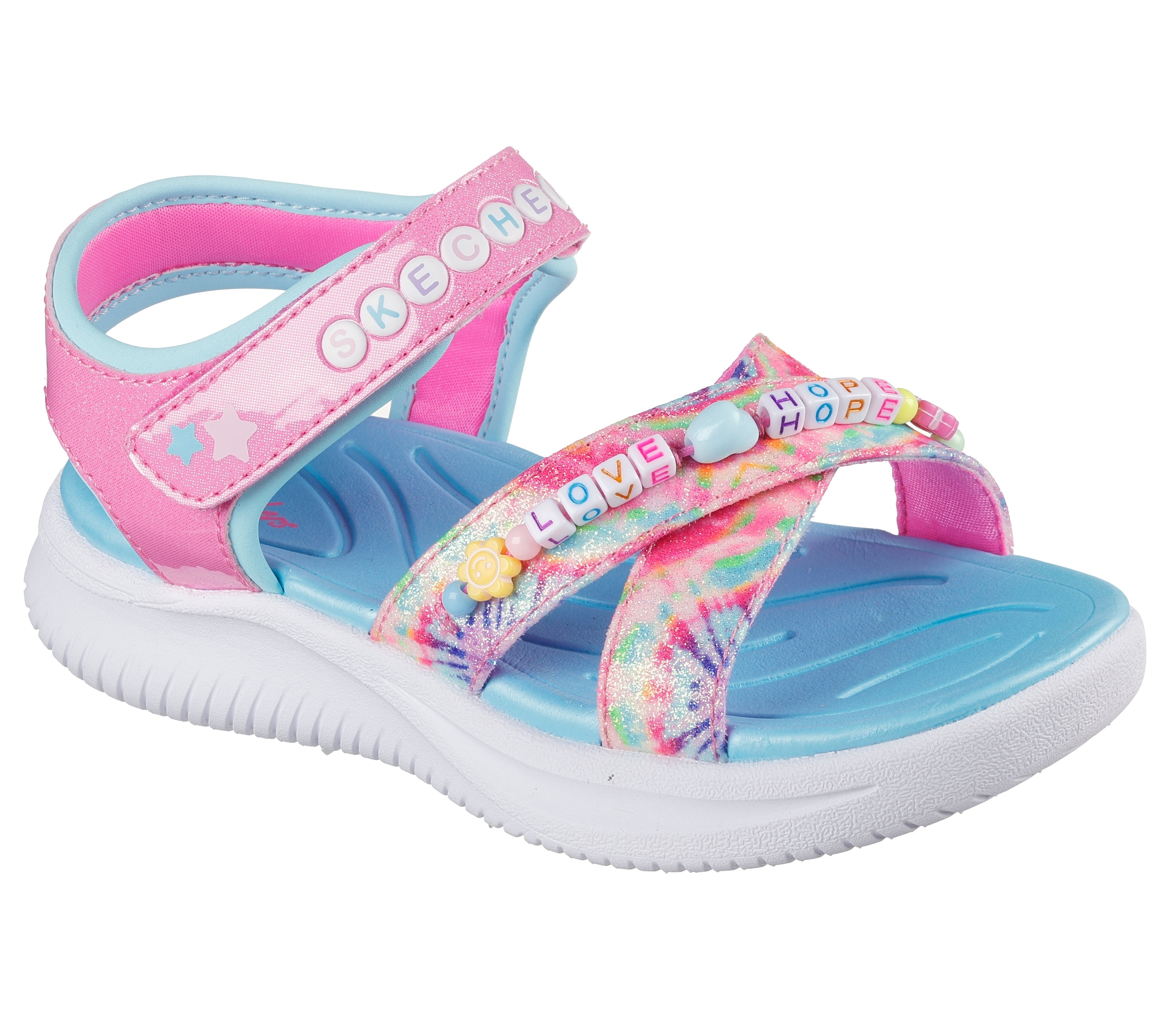 Skechers Sandale »JUMPSTERS SANDAL«  Sommerschuh mit Klettverschluss, Größenschablone zum Download